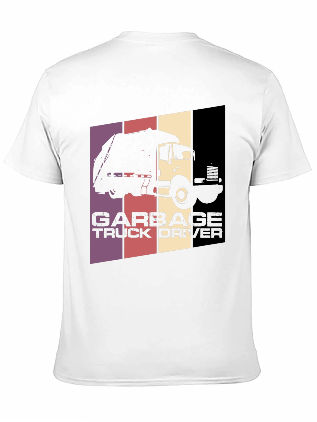 Garbage Truck Driver T-Shirt - Retro Style