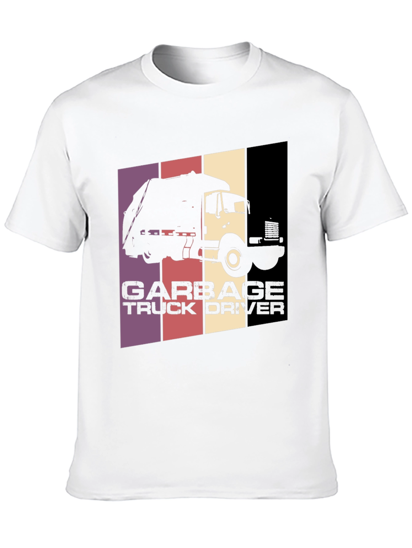 Garbage Truck Driver T-Shirt - Retro Style