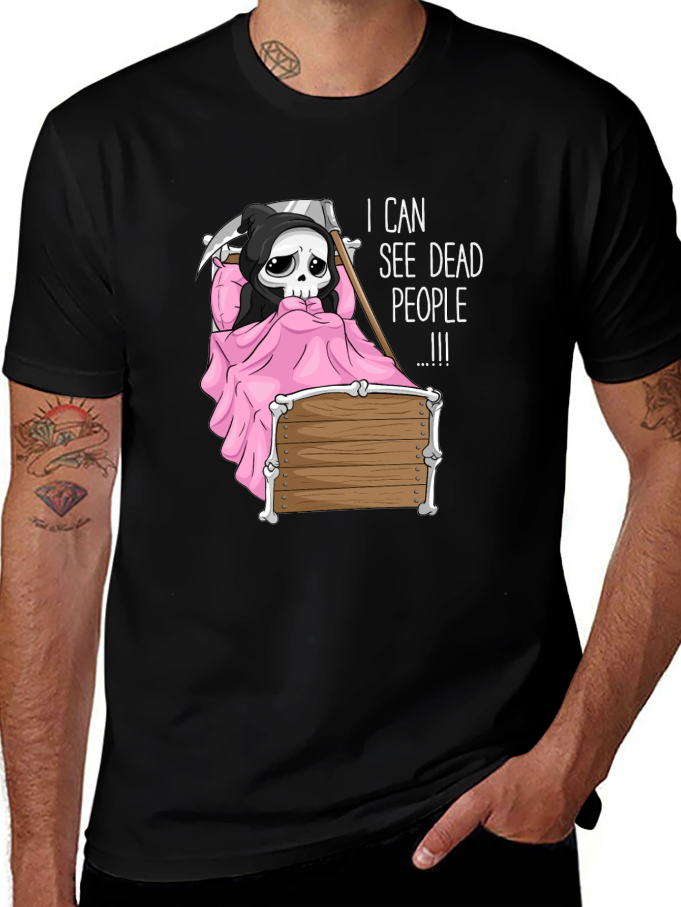 I Can See Dead People Funny Graphic Tee