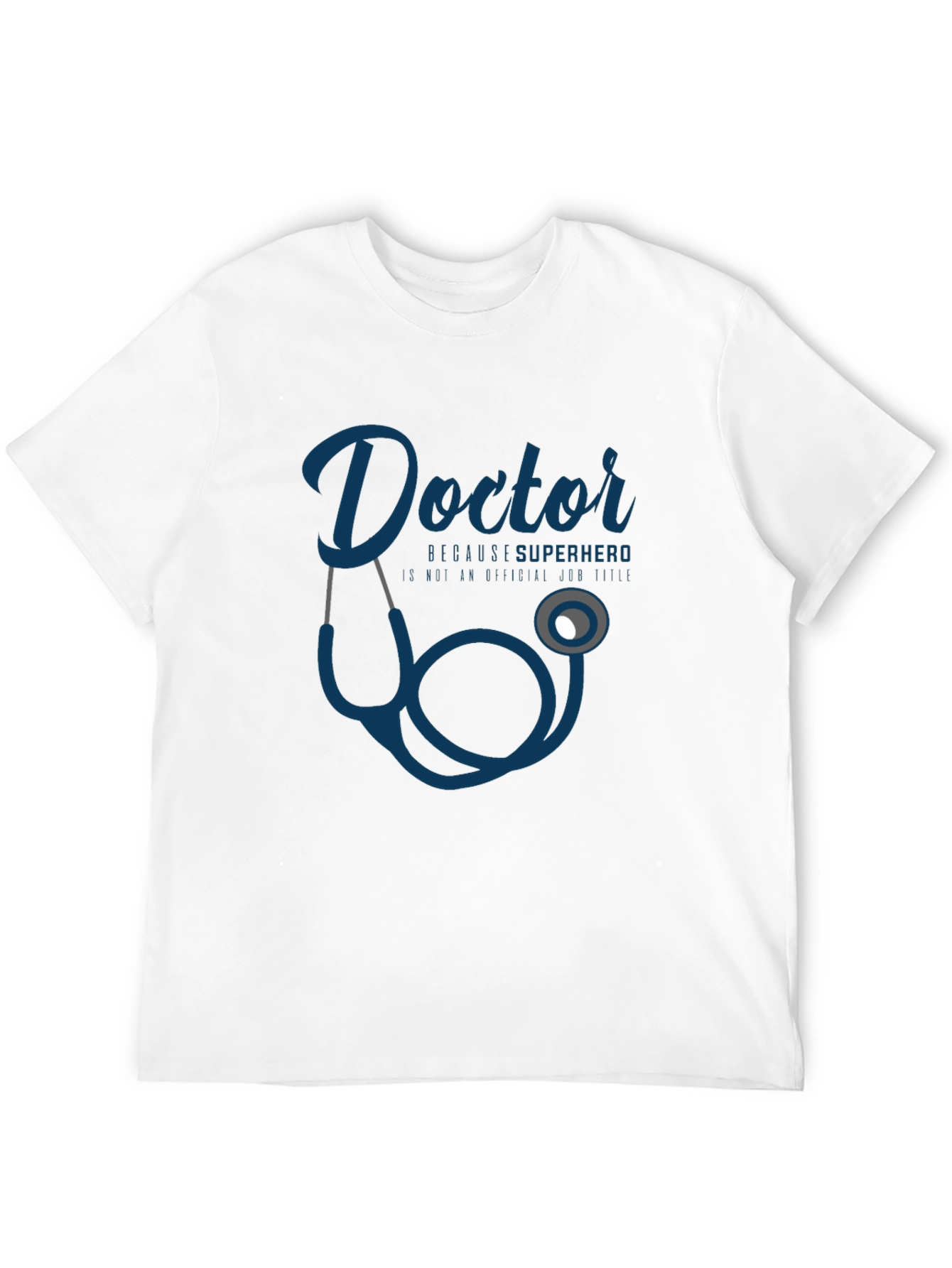 Doctor Superhero T-Shirt - Black Graphic Tee