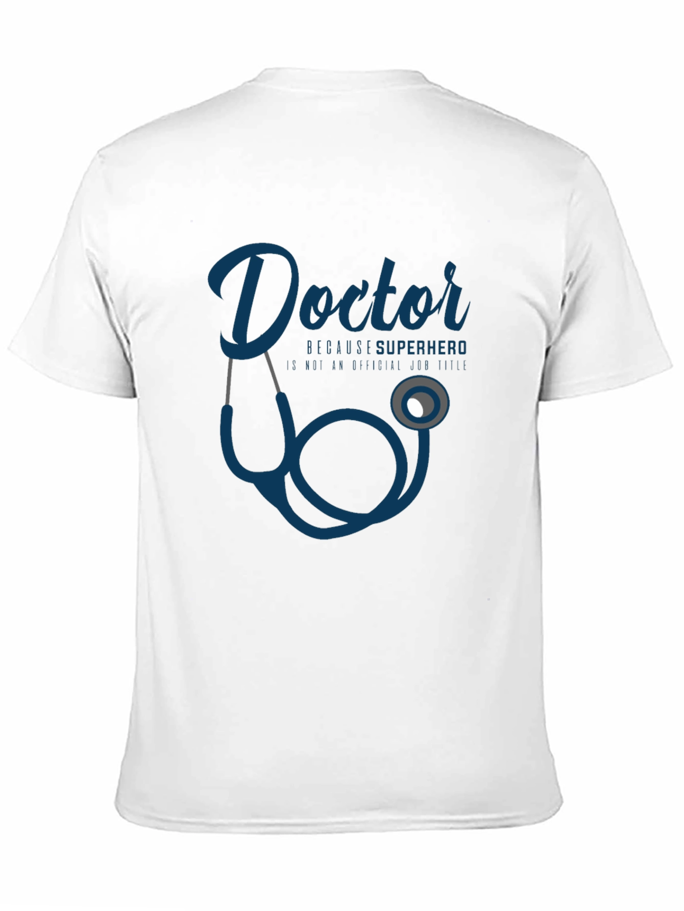 Doctor Superhero T-Shirt - Black Graphic Tee