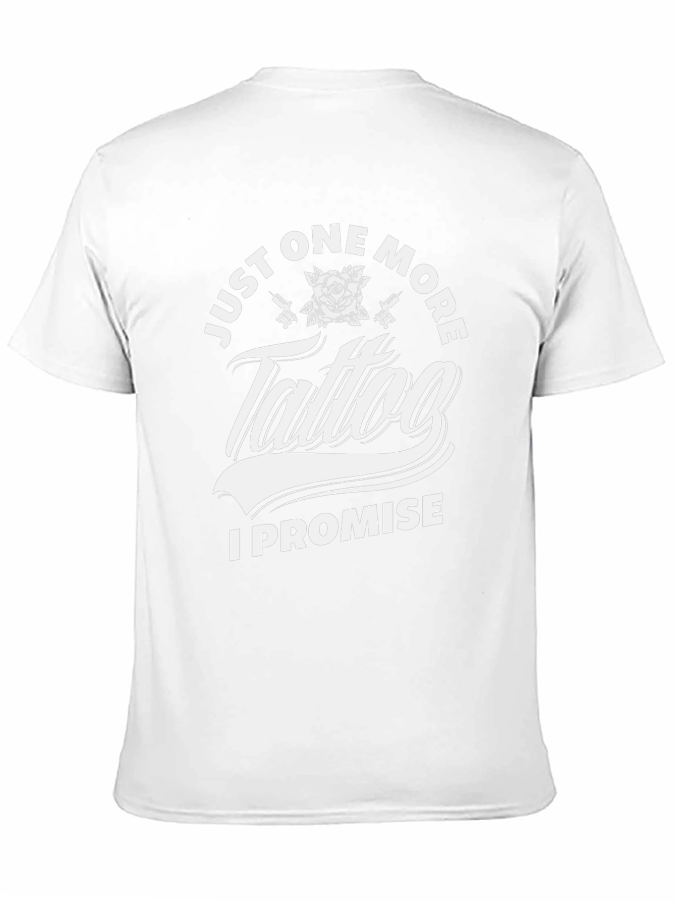 Just One More Tattoo T-Shirt - Black