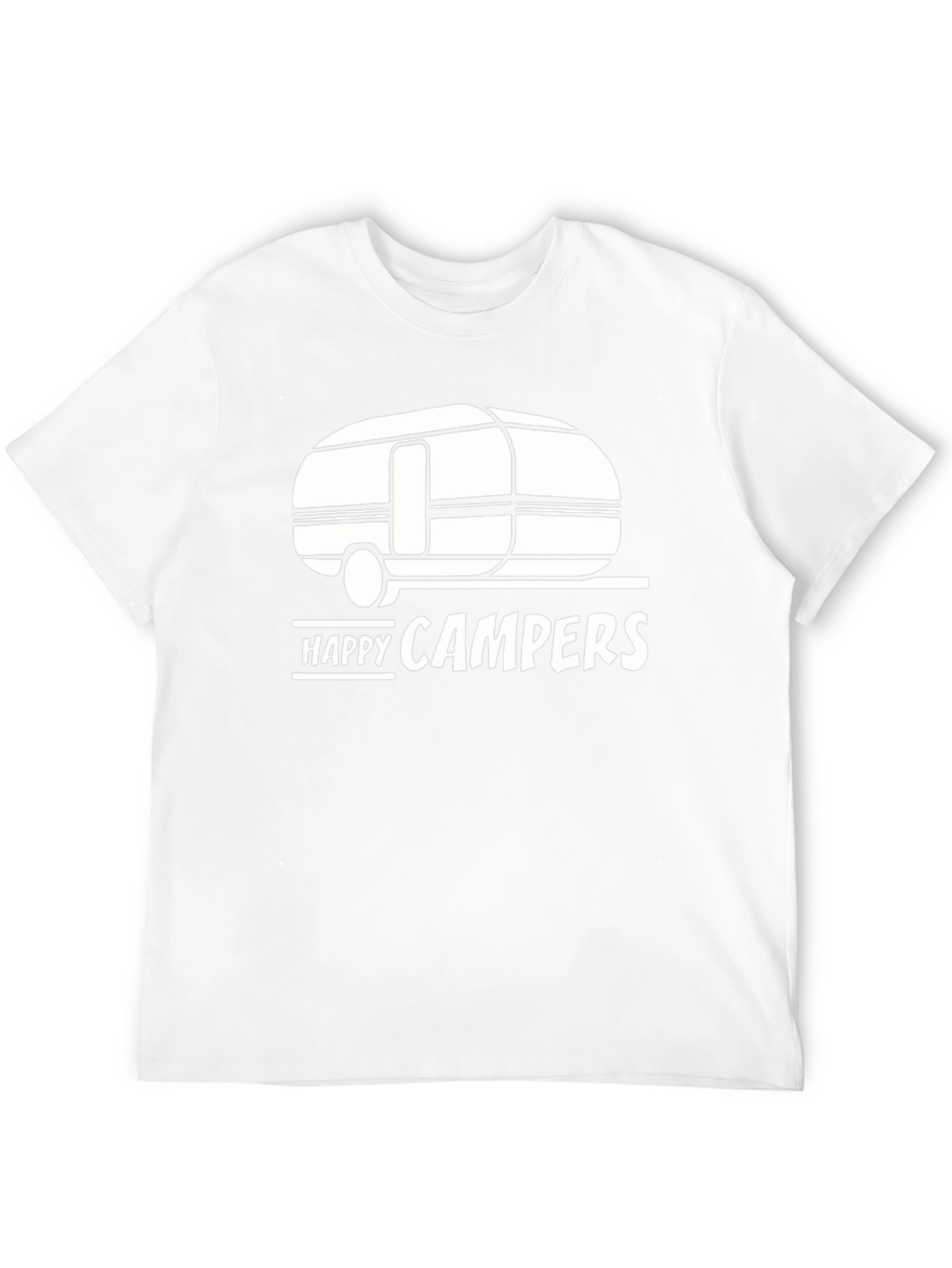 Happy Campers Graphic T-Shirt - Camping Tee