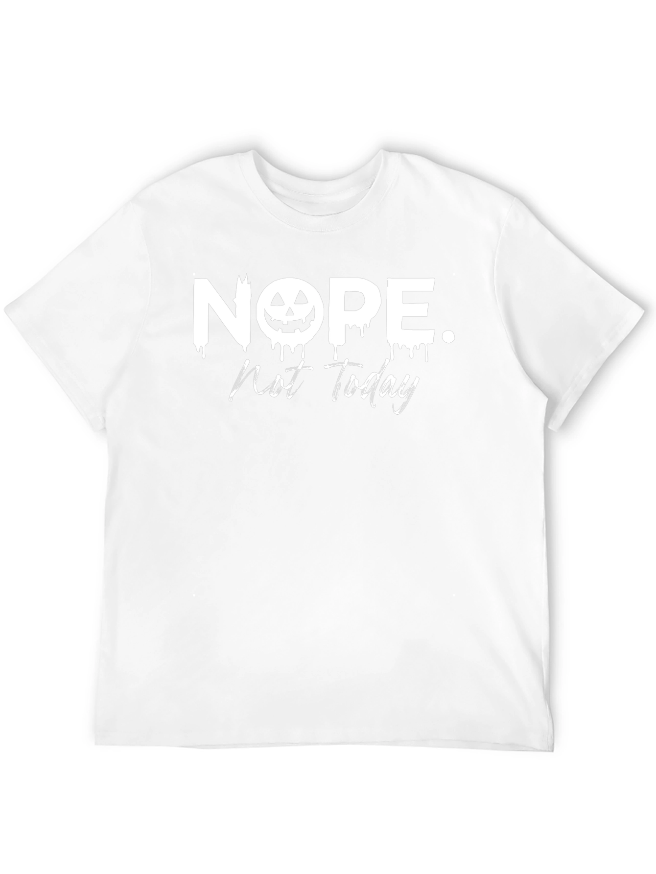 Nope. Not Today Halloween Graphic Tee