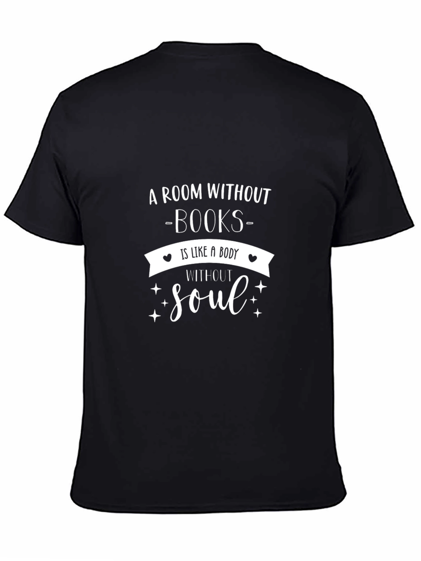A Room Without Books T-Shirt - Soulful Reader Tee