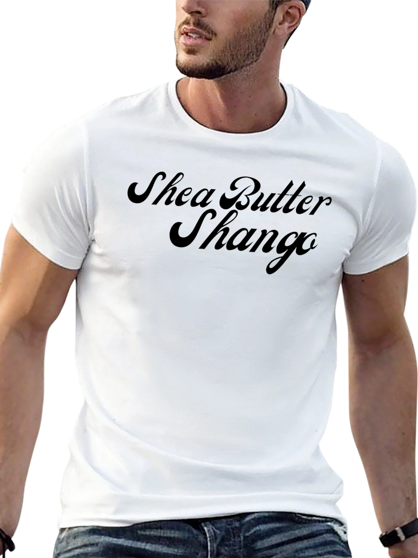 Shea Butter Shango Black Graphic Tee