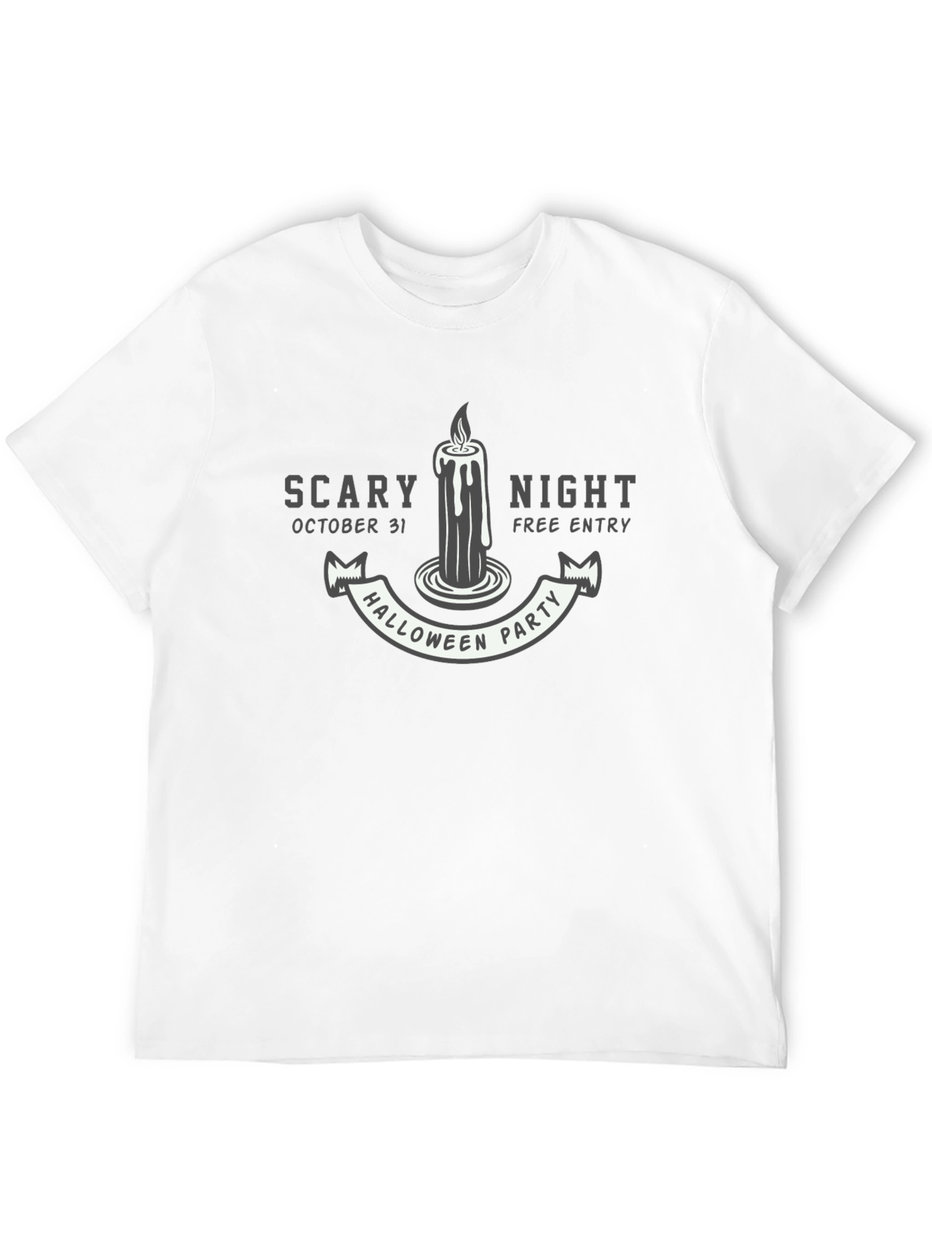 Scary Night Halloween Party T-Shirt - October 31