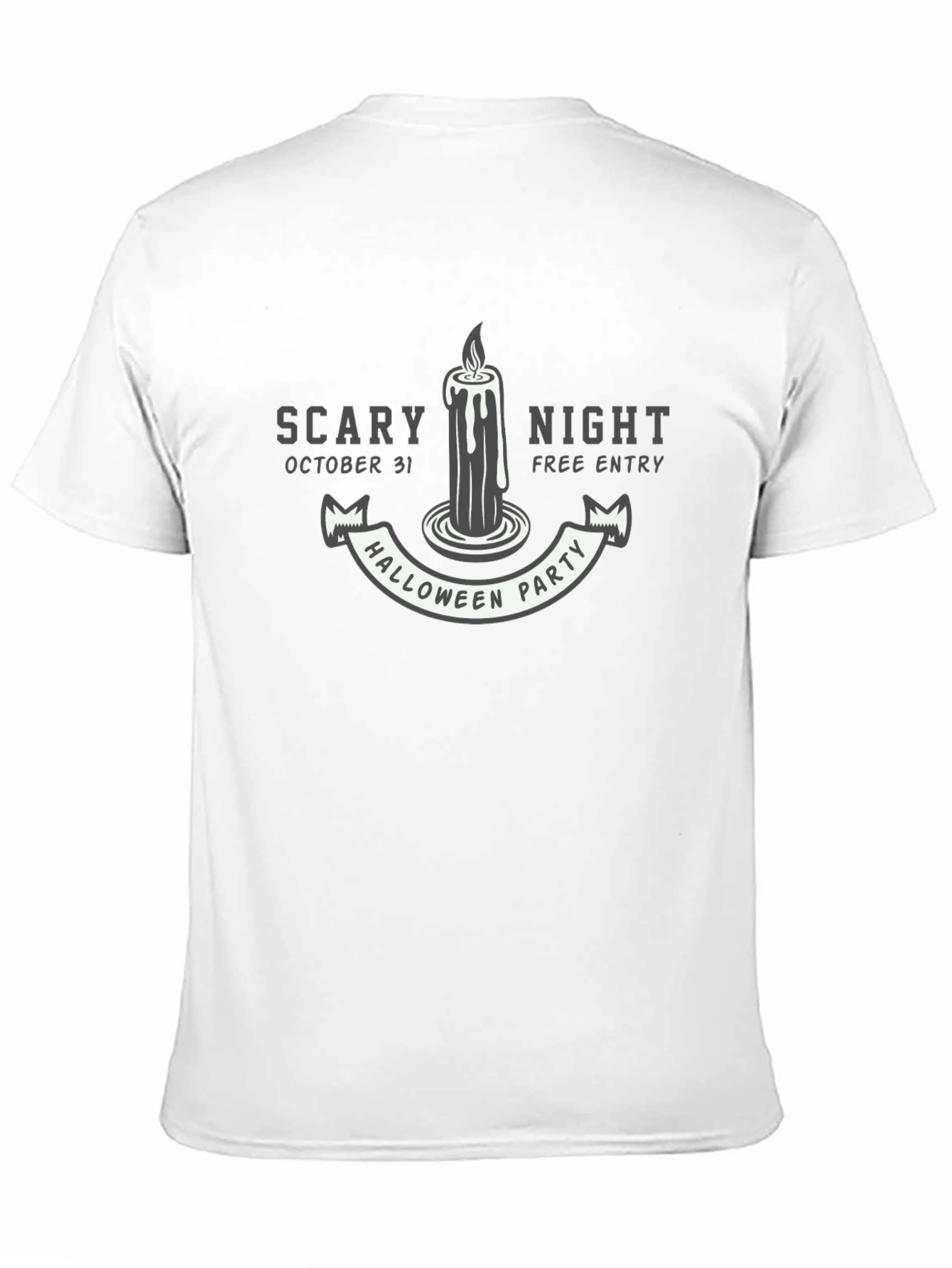 Scary Night Halloween Party T-Shirt - October 31