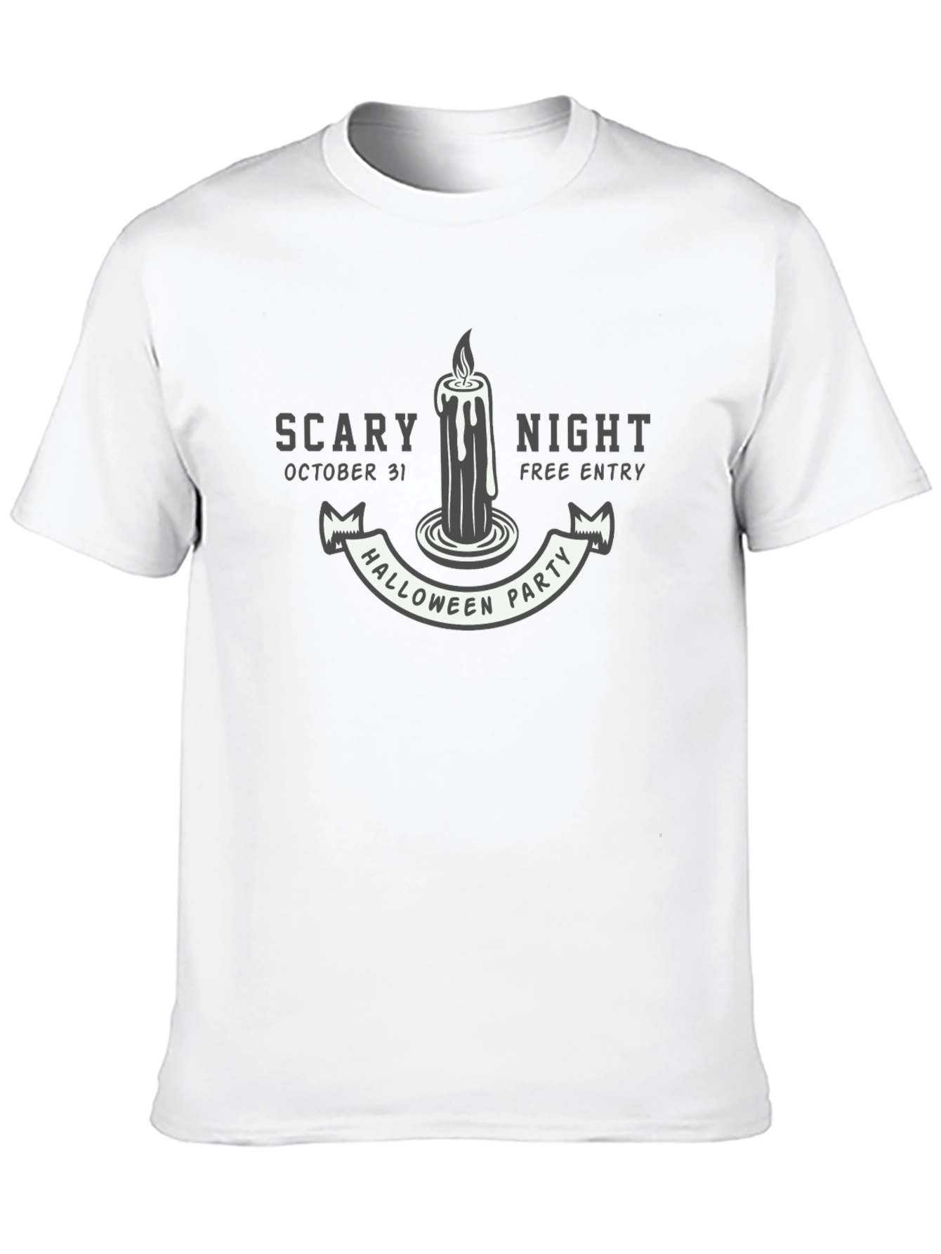 Scary Night Halloween Party T-Shirt - October 31
