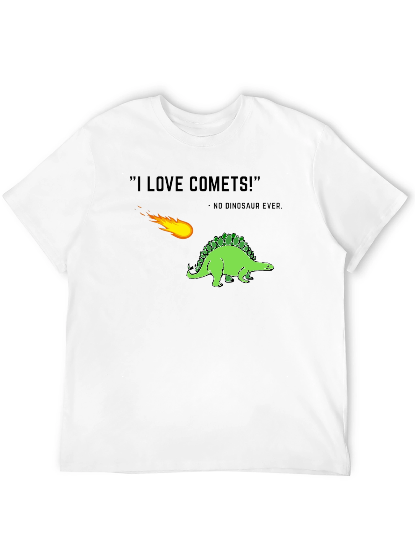 Dinosaur Comet T-Shirt - No Dinosaur Ever!
