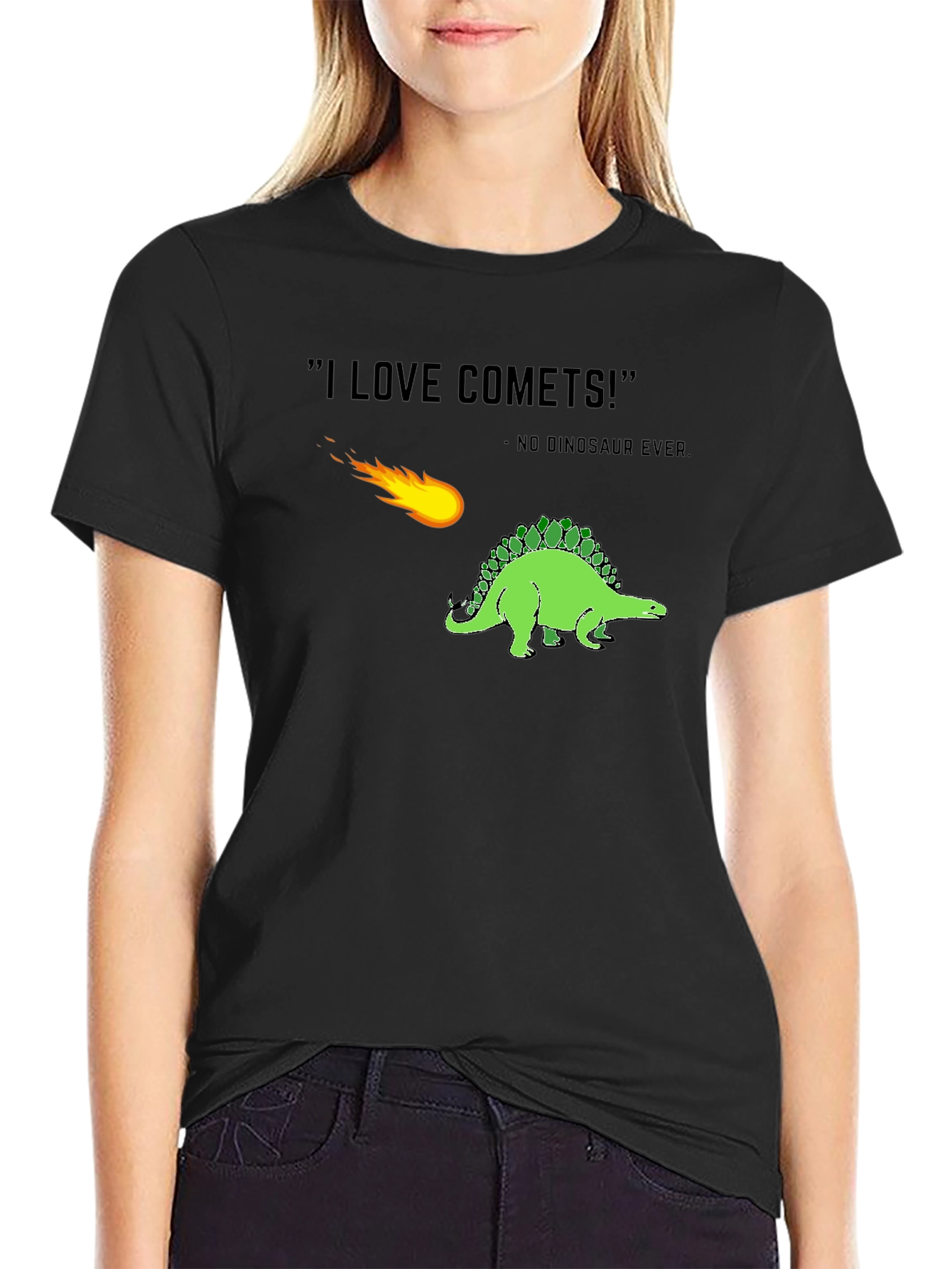Dinosaur Comet T-Shirt - No Dinosaur Ever!