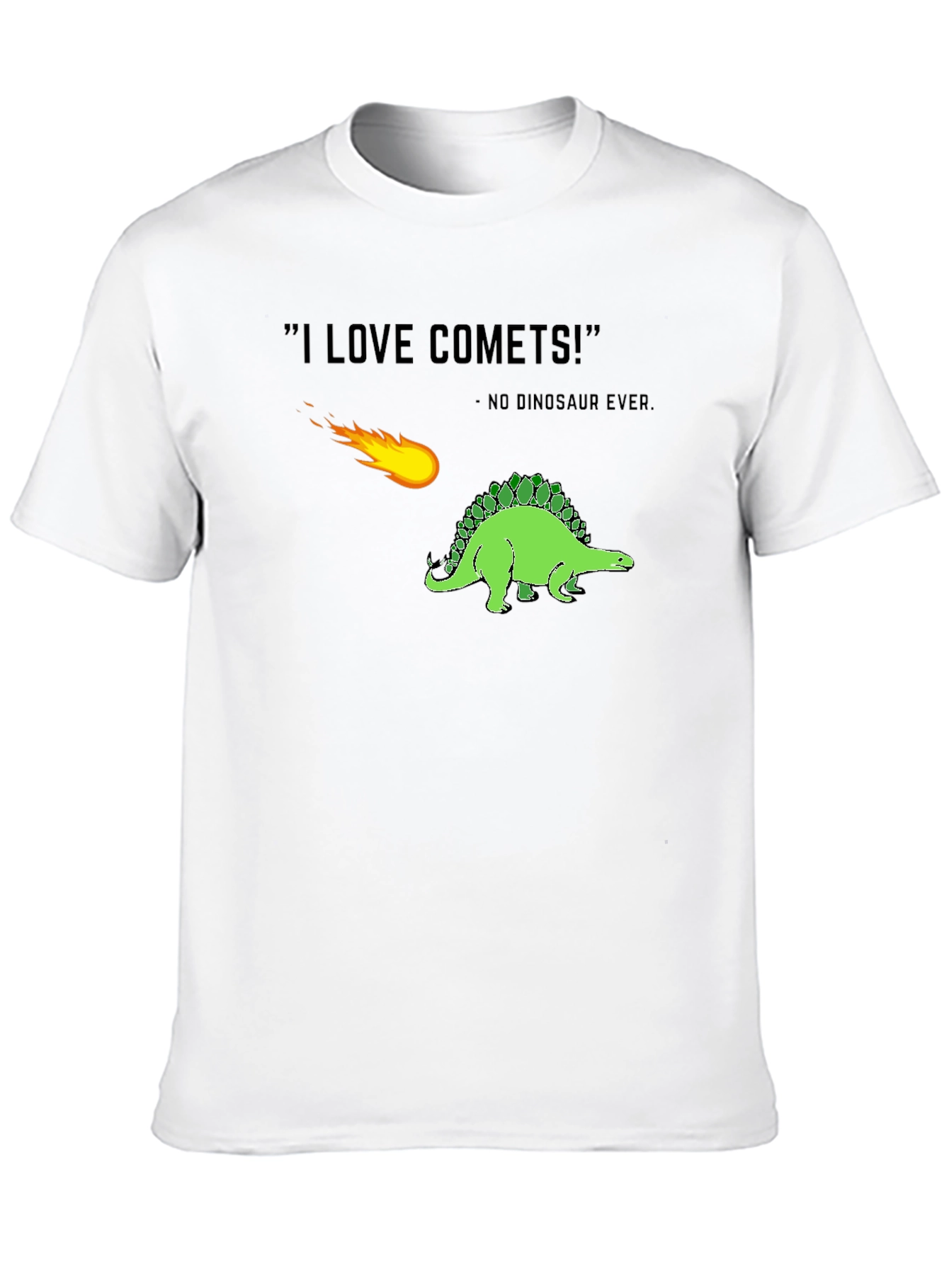 Dinosaur Comet T-Shirt - No Dinosaur Ever!