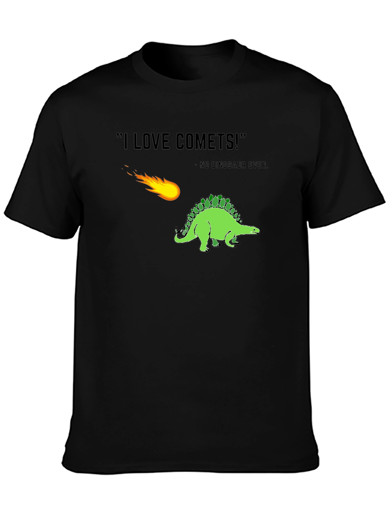 Dinosaur Comet T-Shirt - No Dinosaur Ever!