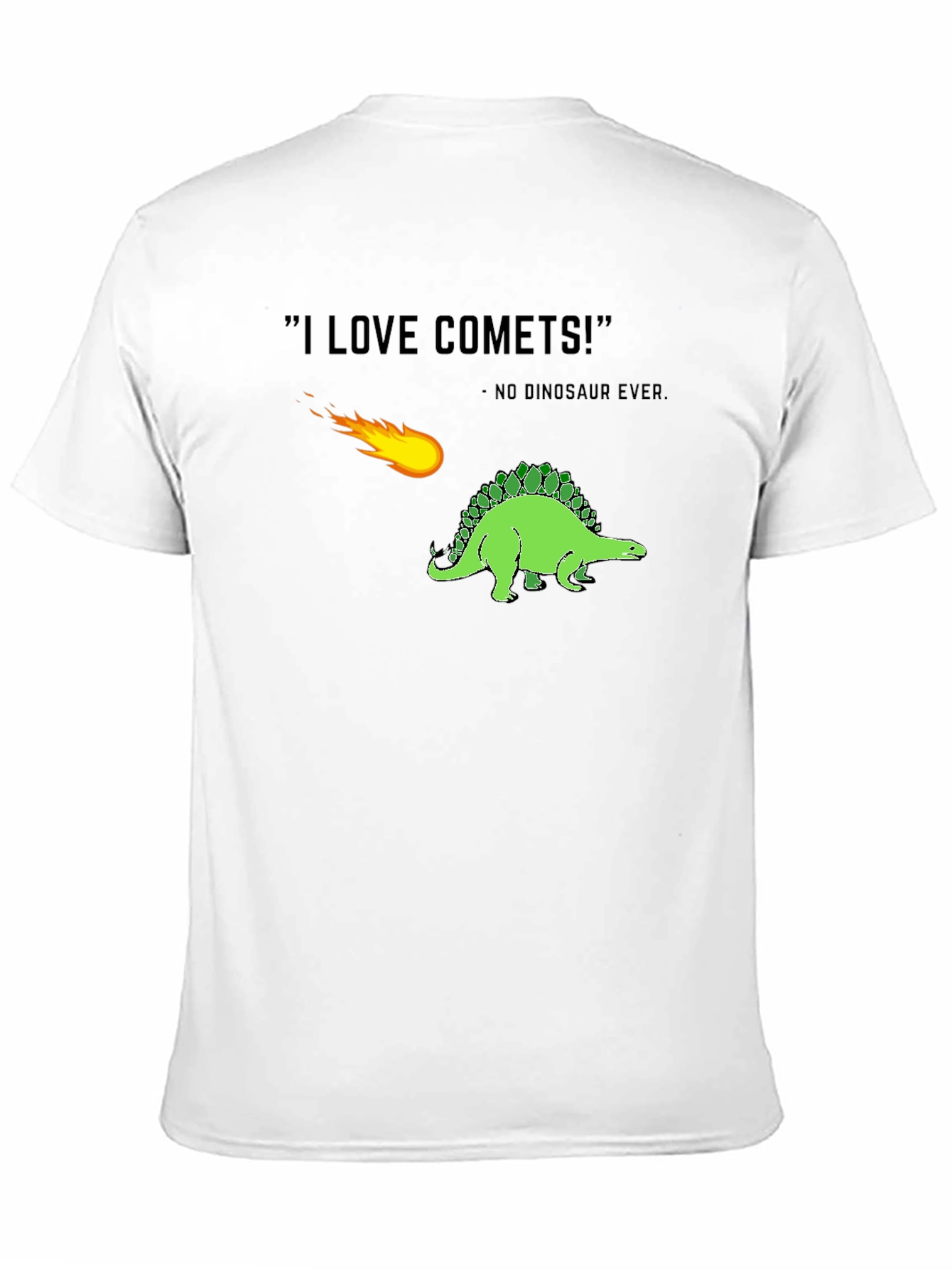 Dinosaur Comet T-Shirt - No Dinosaur Ever!