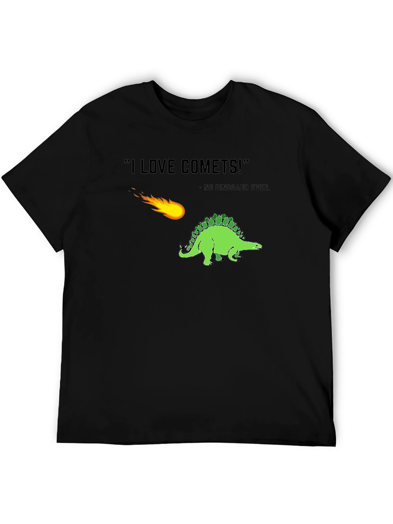 Dinosaur Comet T-Shirt - No Dinosaur Ever!
