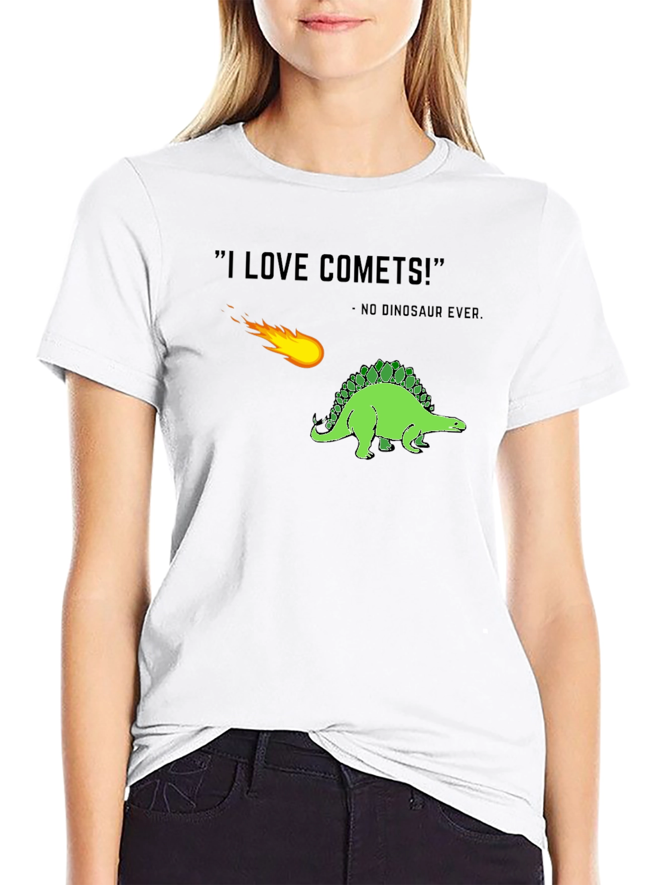 Dinosaur Comet T-Shirt - No Dinosaur Ever!