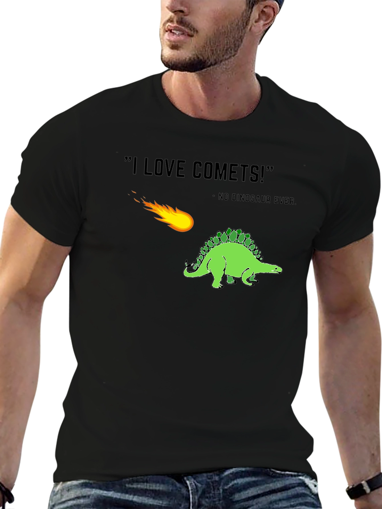 Dinosaur Comet T-Shirt - No Dinosaur Ever!