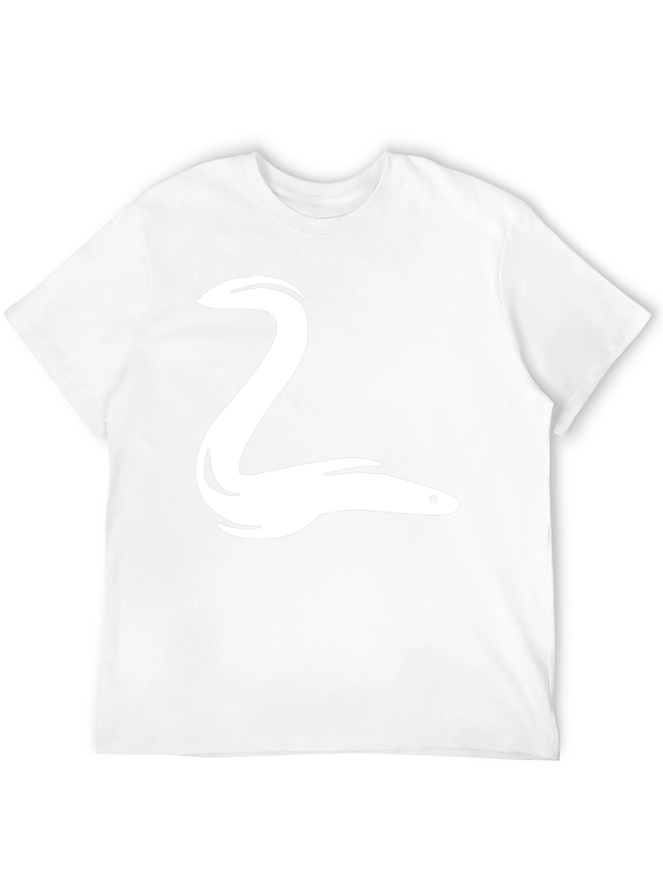 Eel Graphic Tee - Black Cotton T-Shirt