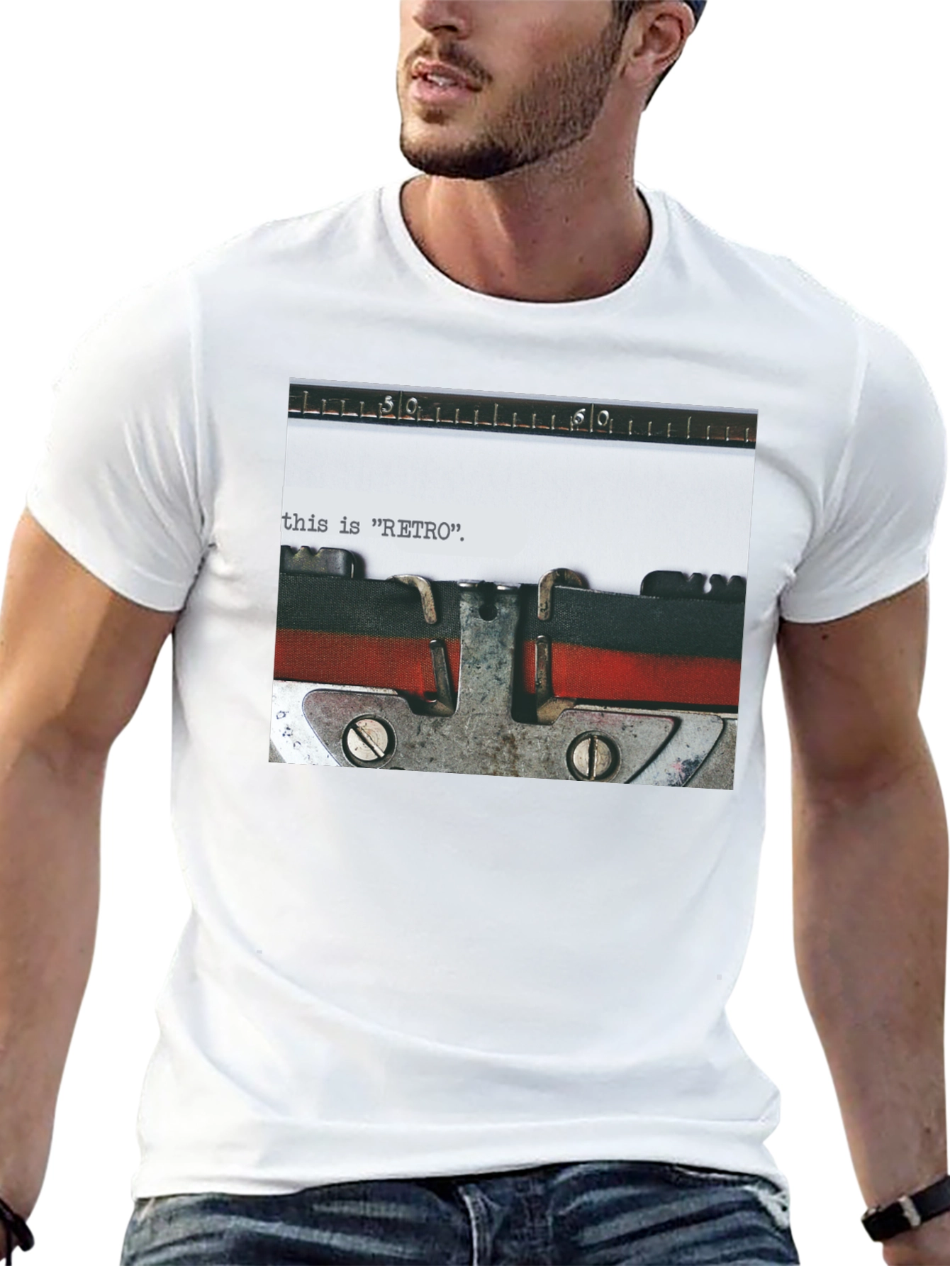 Retro Typewriter T-Shirt