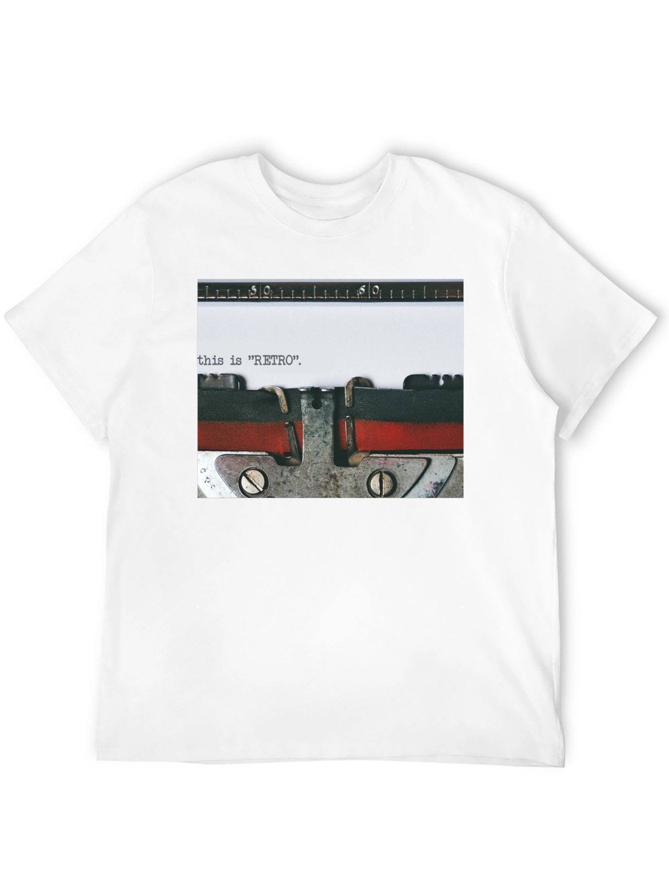 Retro Typewriter T-Shirt