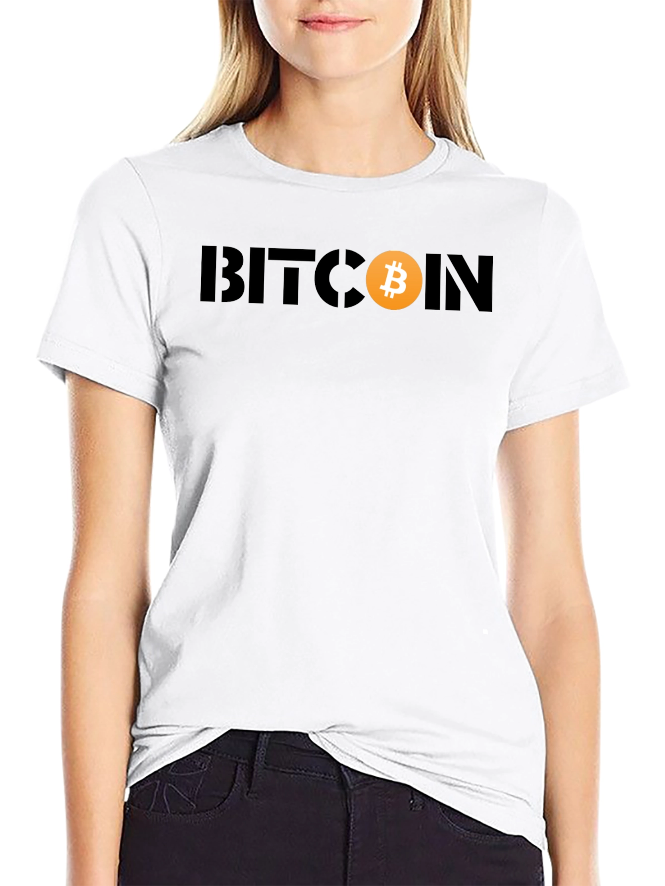 Bitcoin Crypto Black Tee