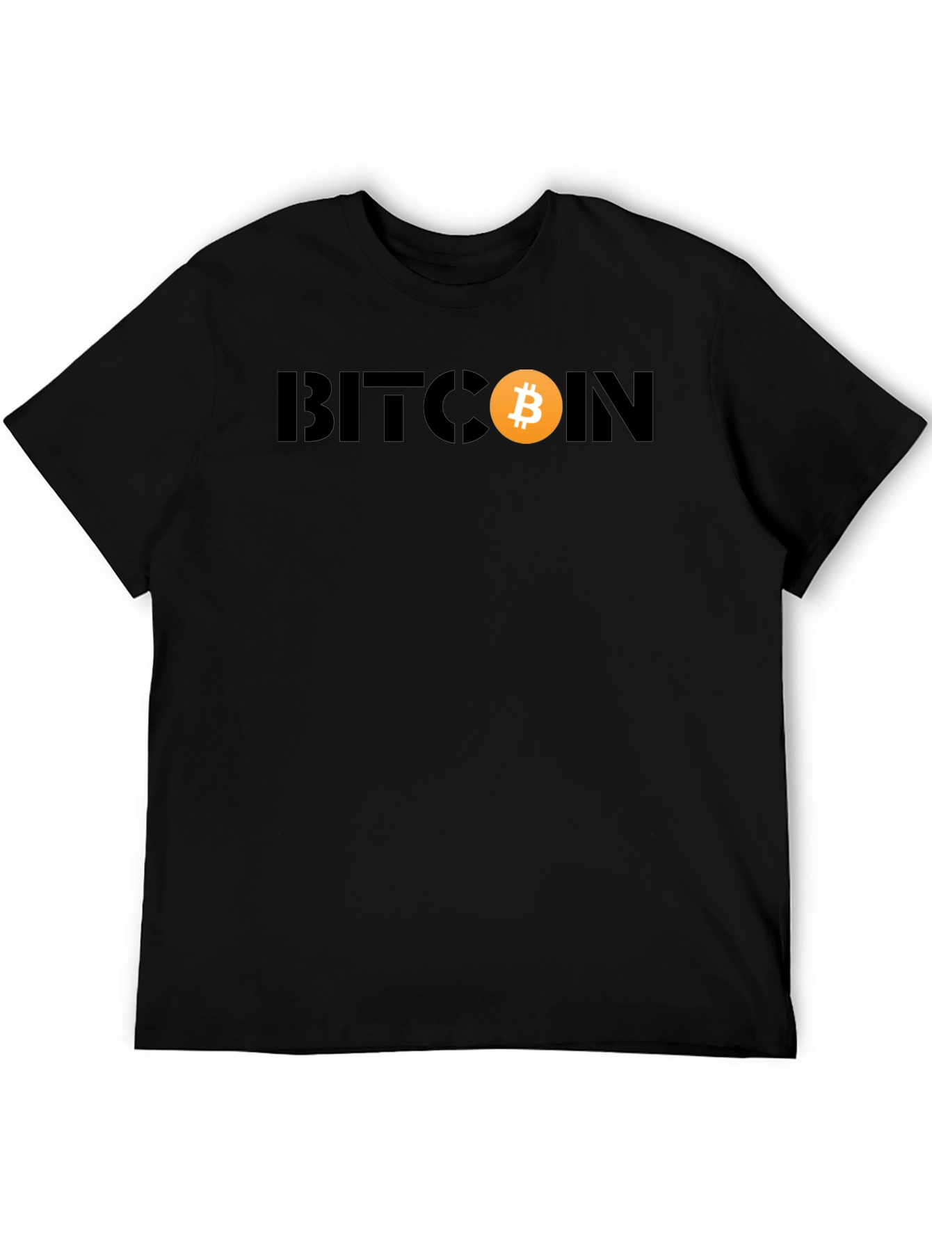Bitcoin Crypto Black Tee