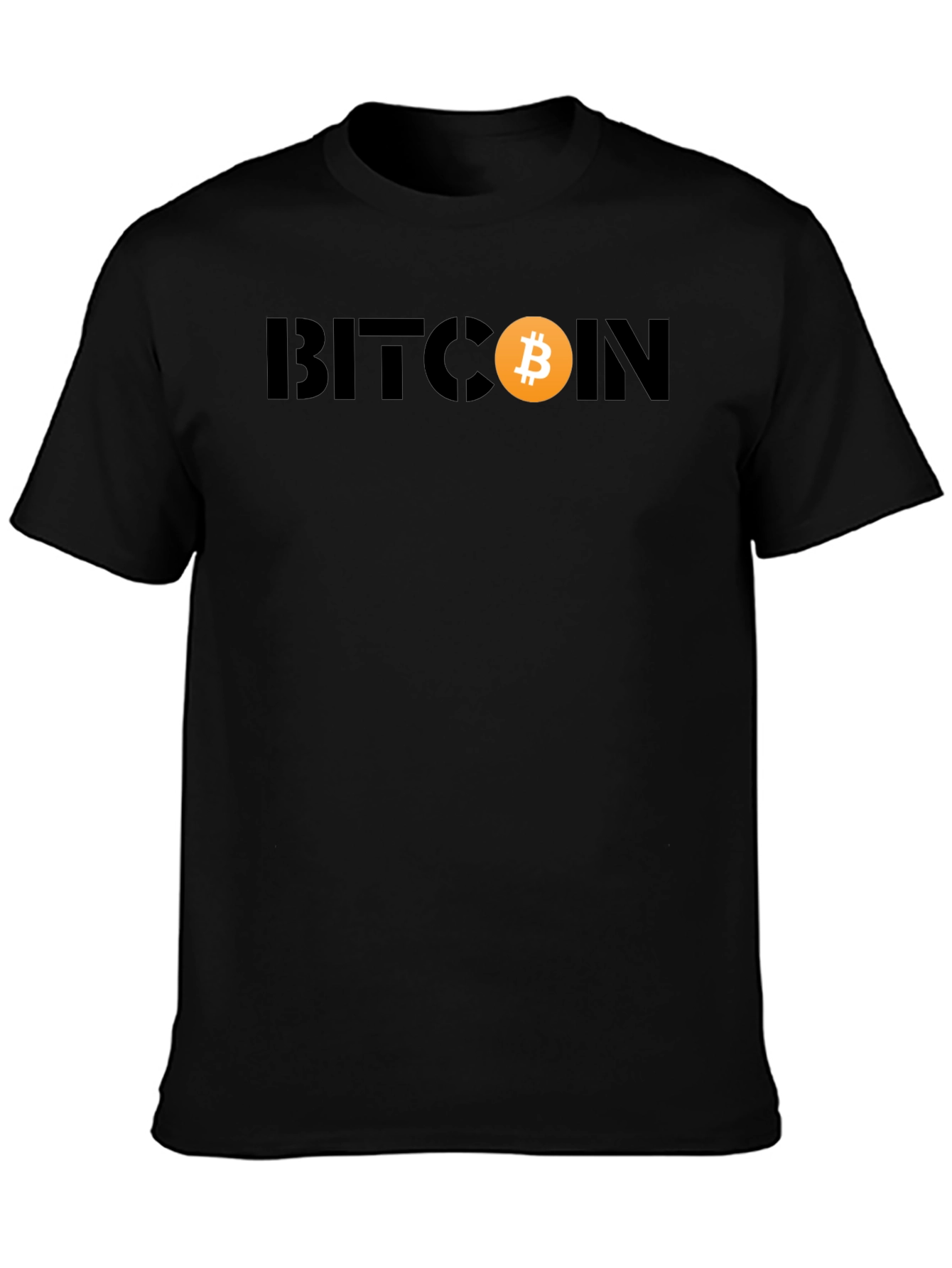 Bitcoin Crypto Black Tee