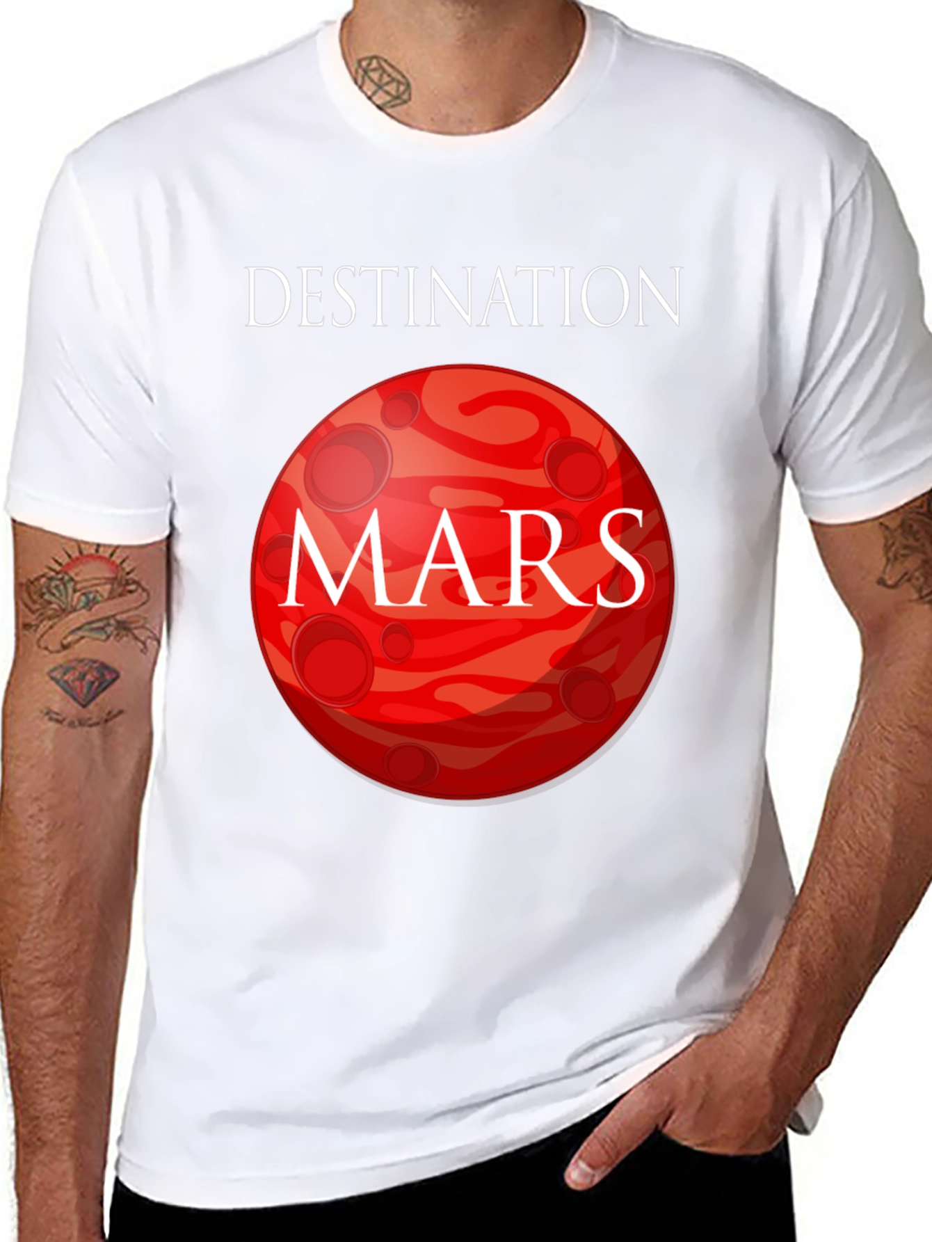 Destination Mars Graphic T-Shirt