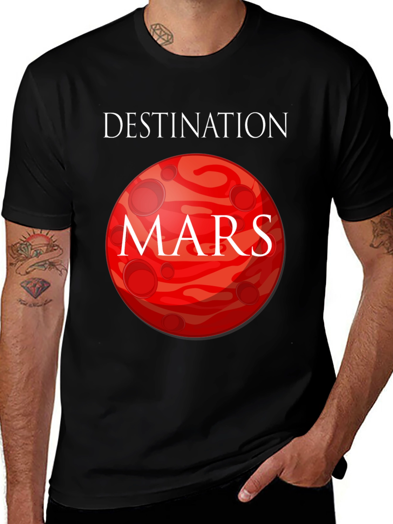 Destination Mars Graphic T-Shirt