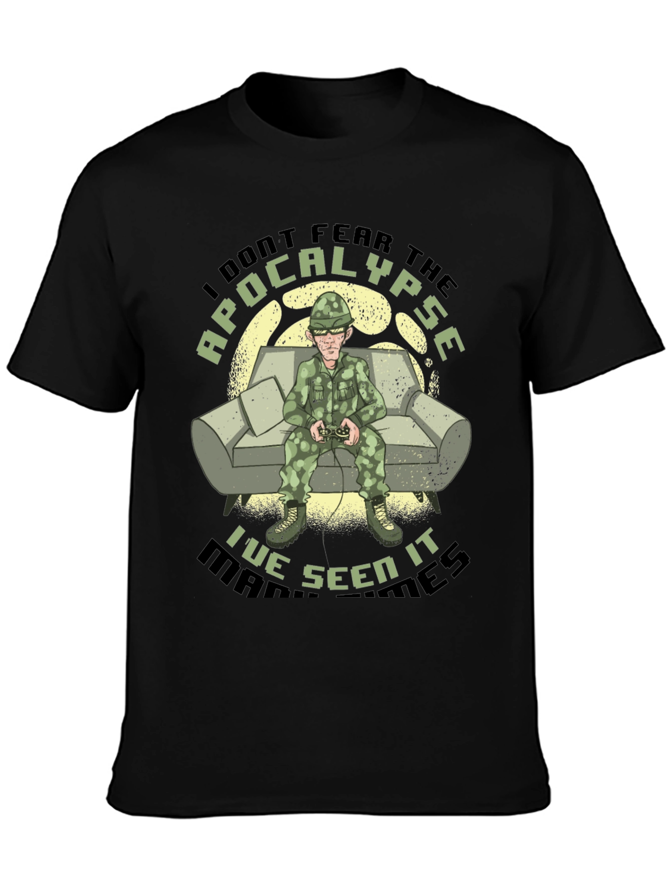 Apocalypse Gamer Graphic T-Shirt