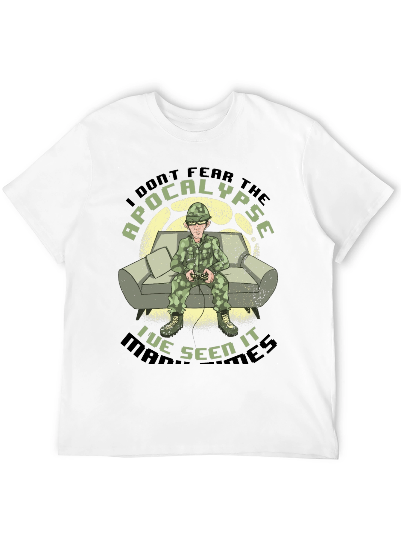 Apocalypse Gamer Graphic T-Shirt