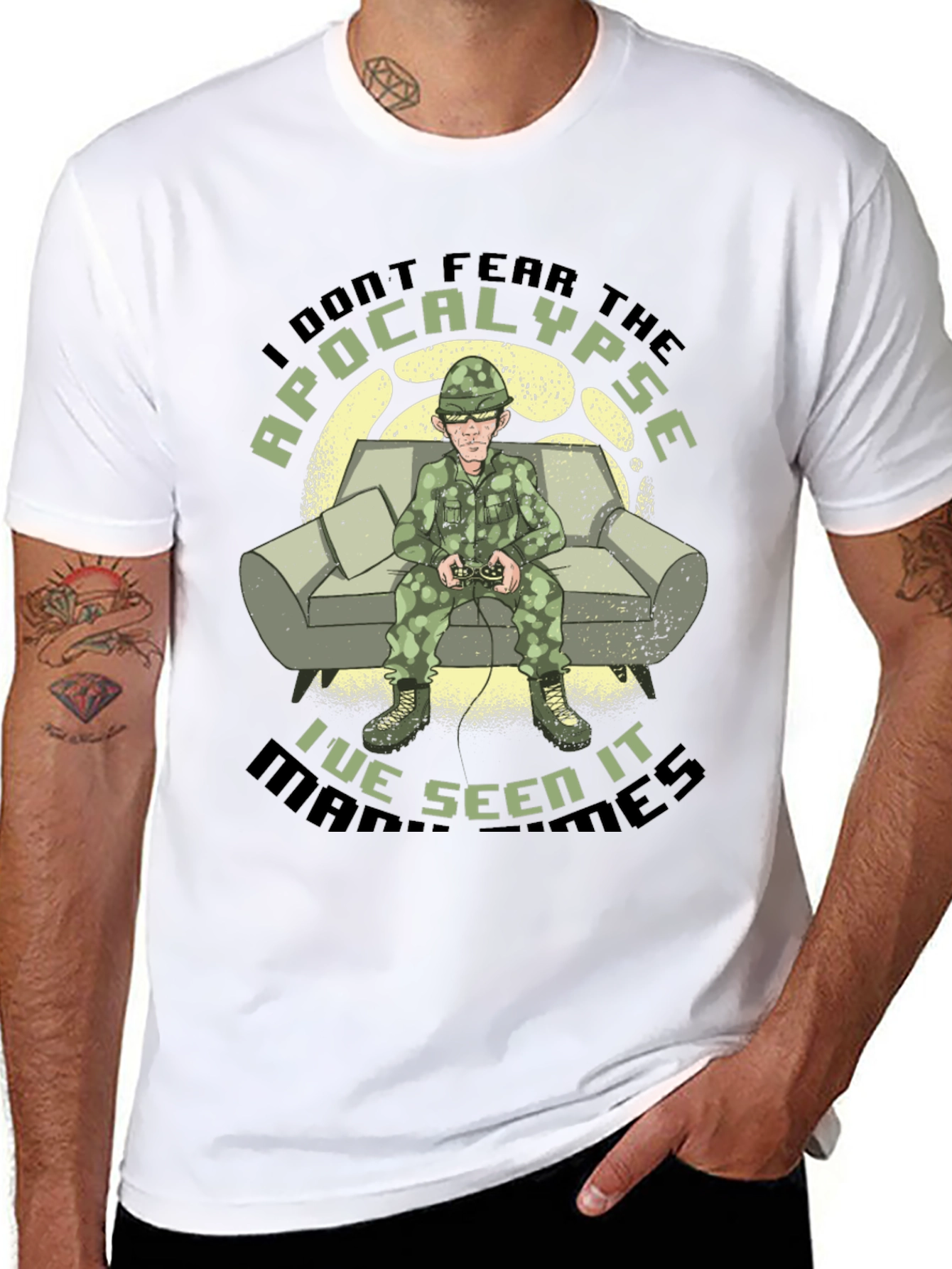 Apocalypse Gamer Graphic T-Shirt