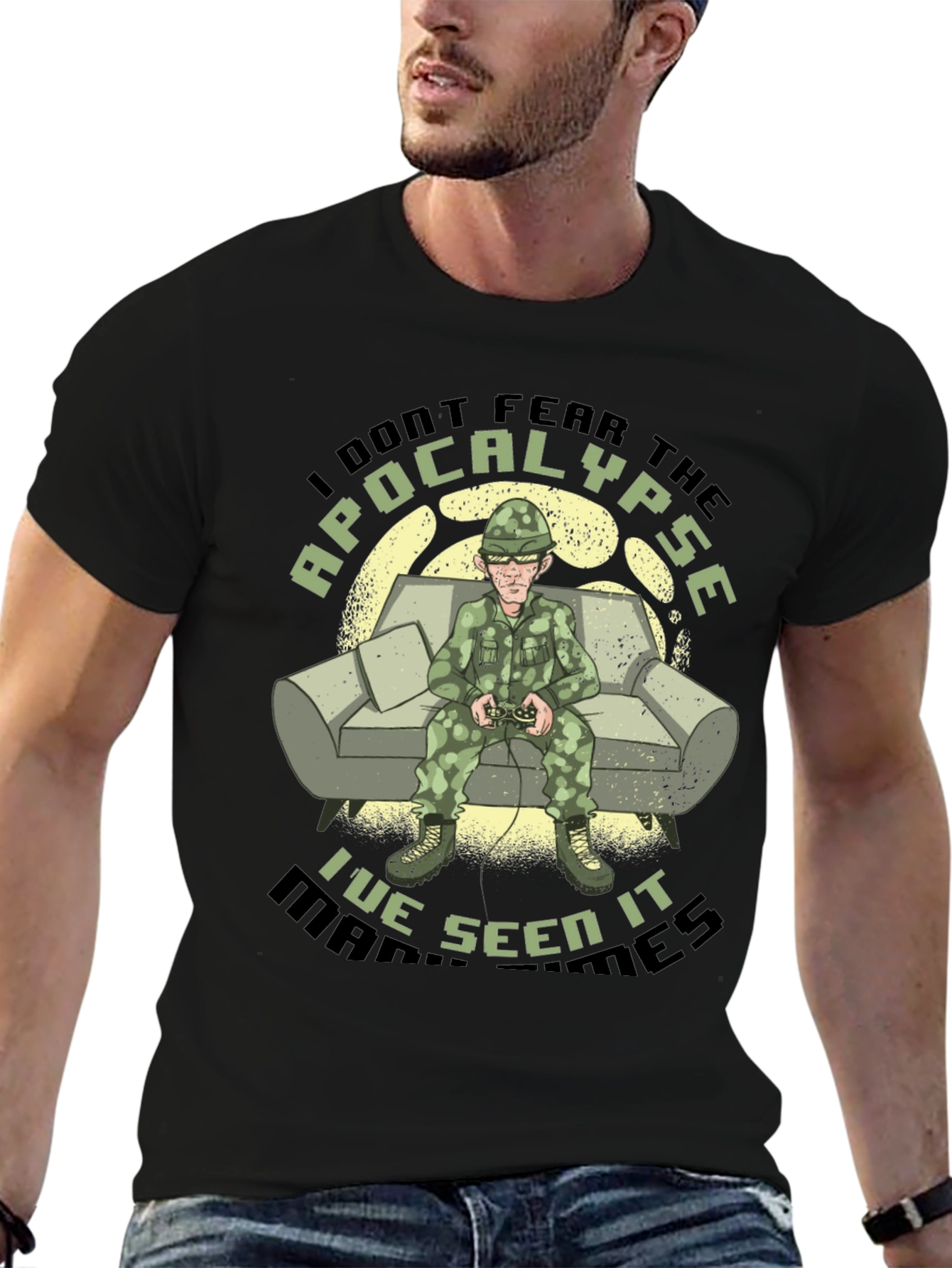 Apocalypse Gamer Graphic T-Shirt