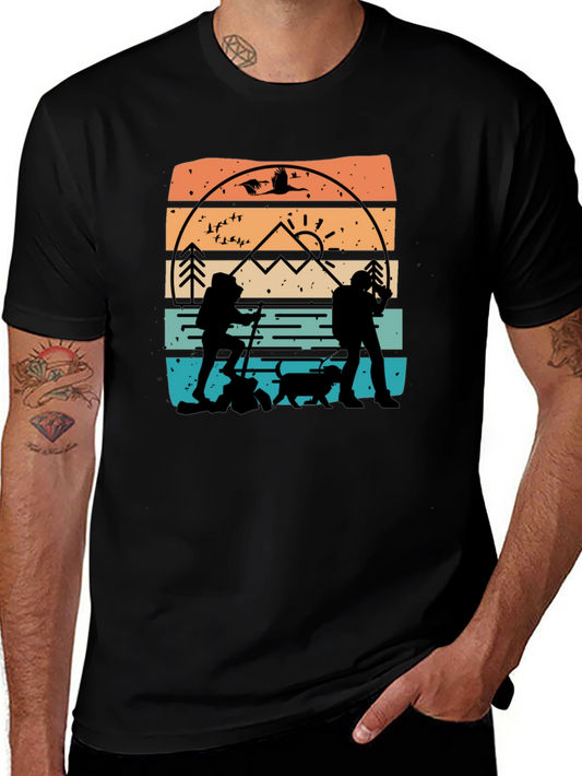 Nature Hiking Graphic T-Shirt