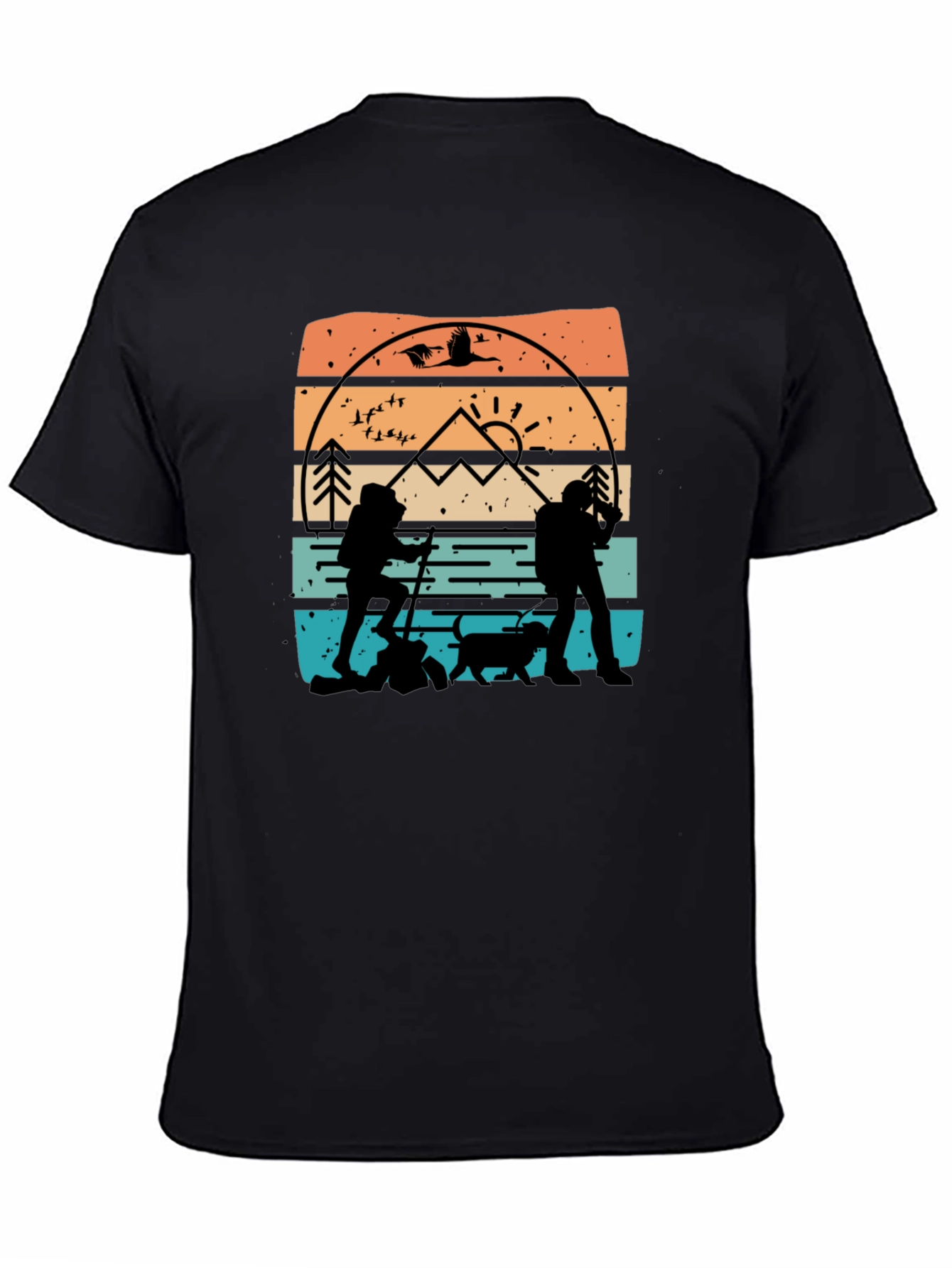 Nature Hiking Graphic T-Shirt