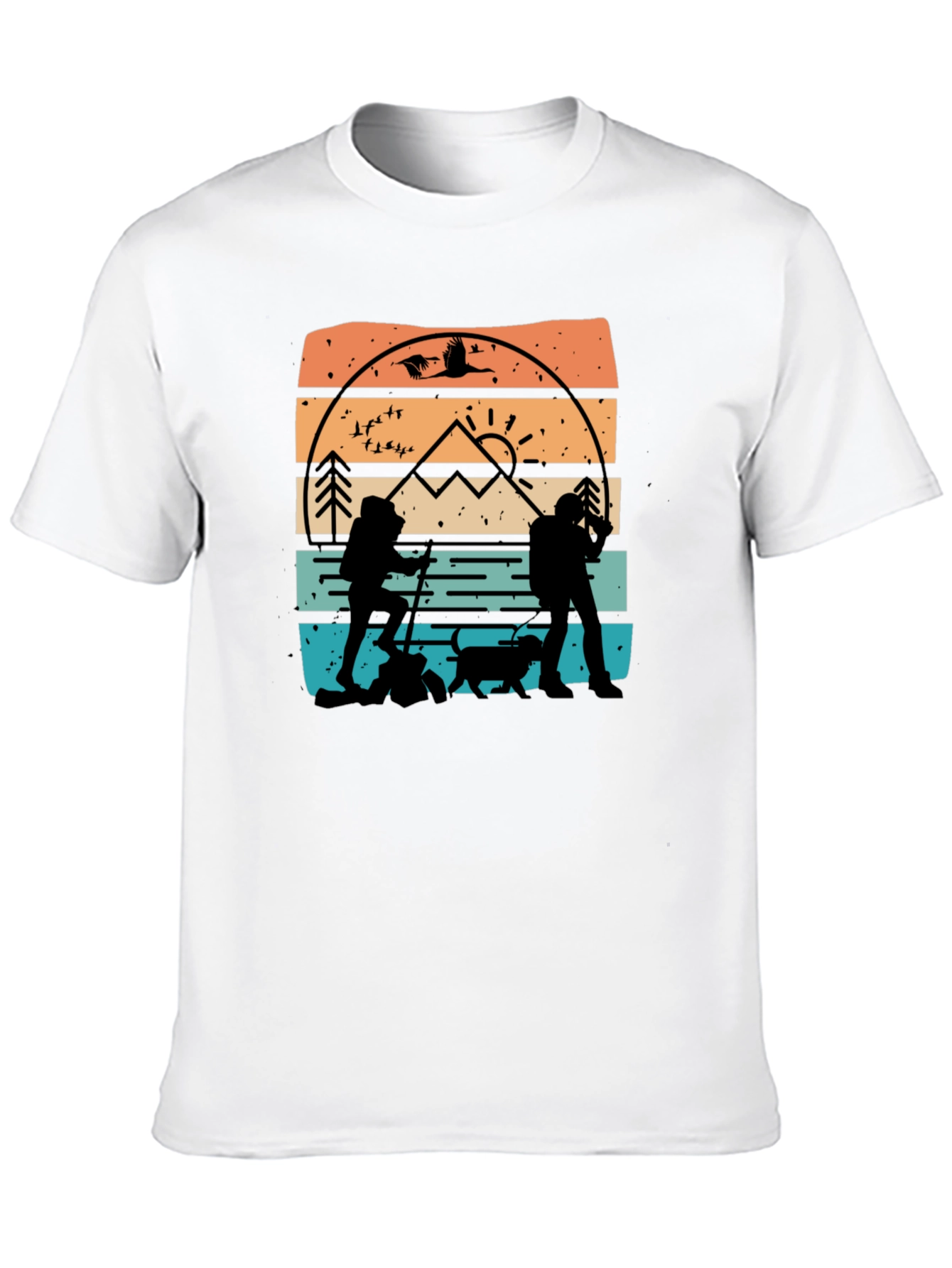 Nature Hiking Graphic T-Shirt
