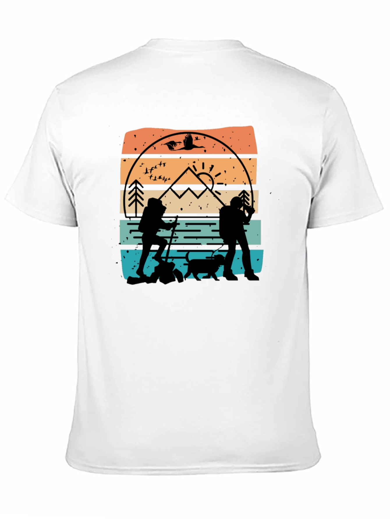 Nature Hiking Graphic T-Shirt