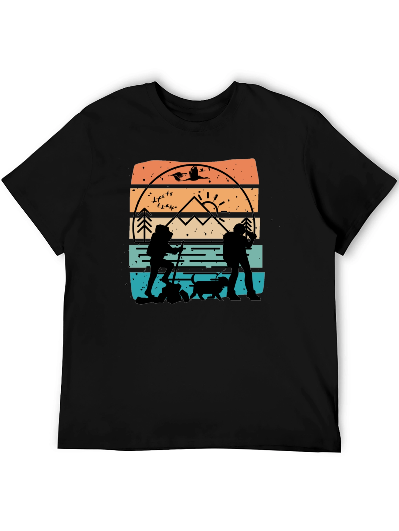 Nature Hiking Graphic T-Shirt