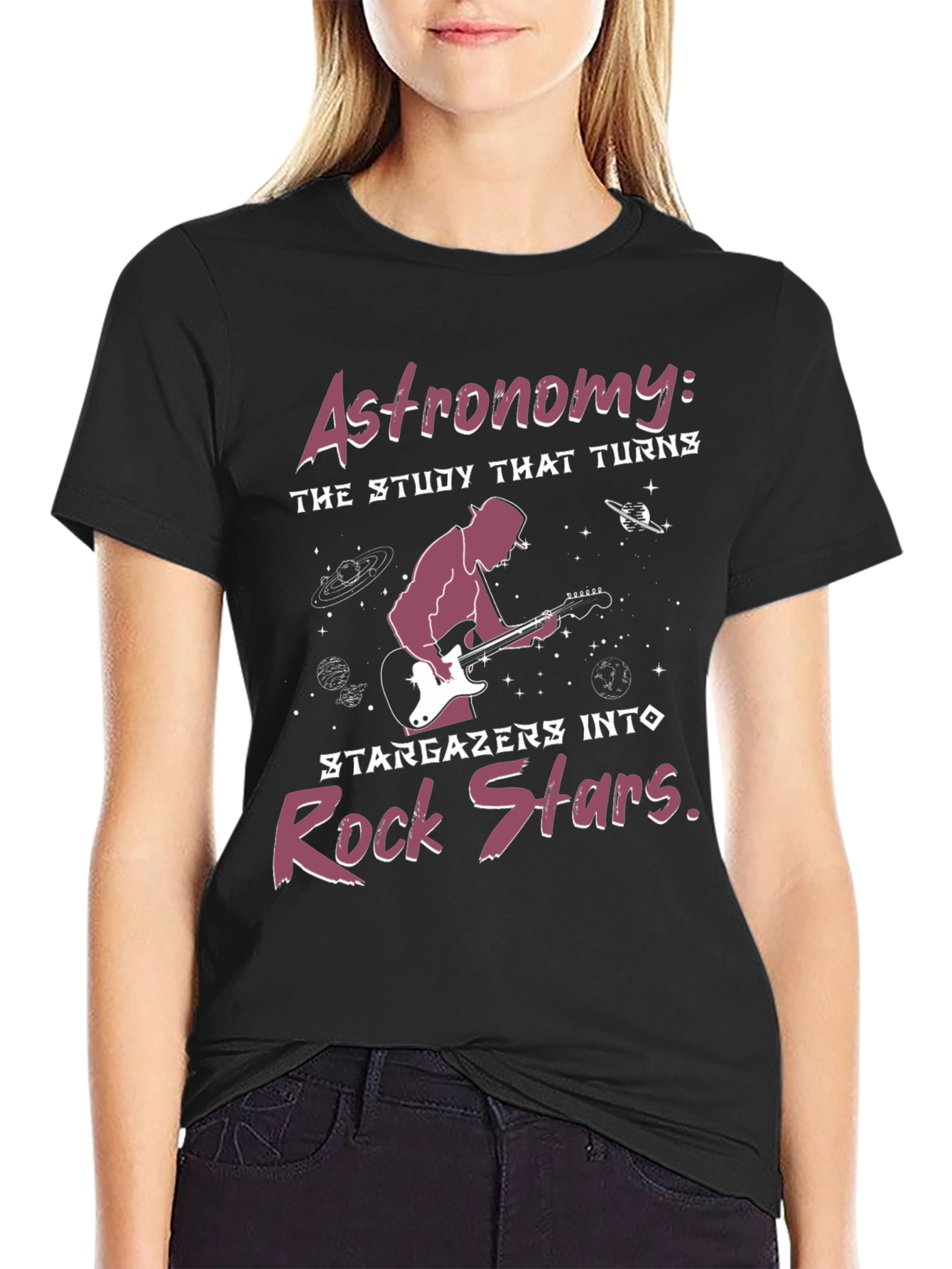 Astronomy Rock Stars Graphic Tee