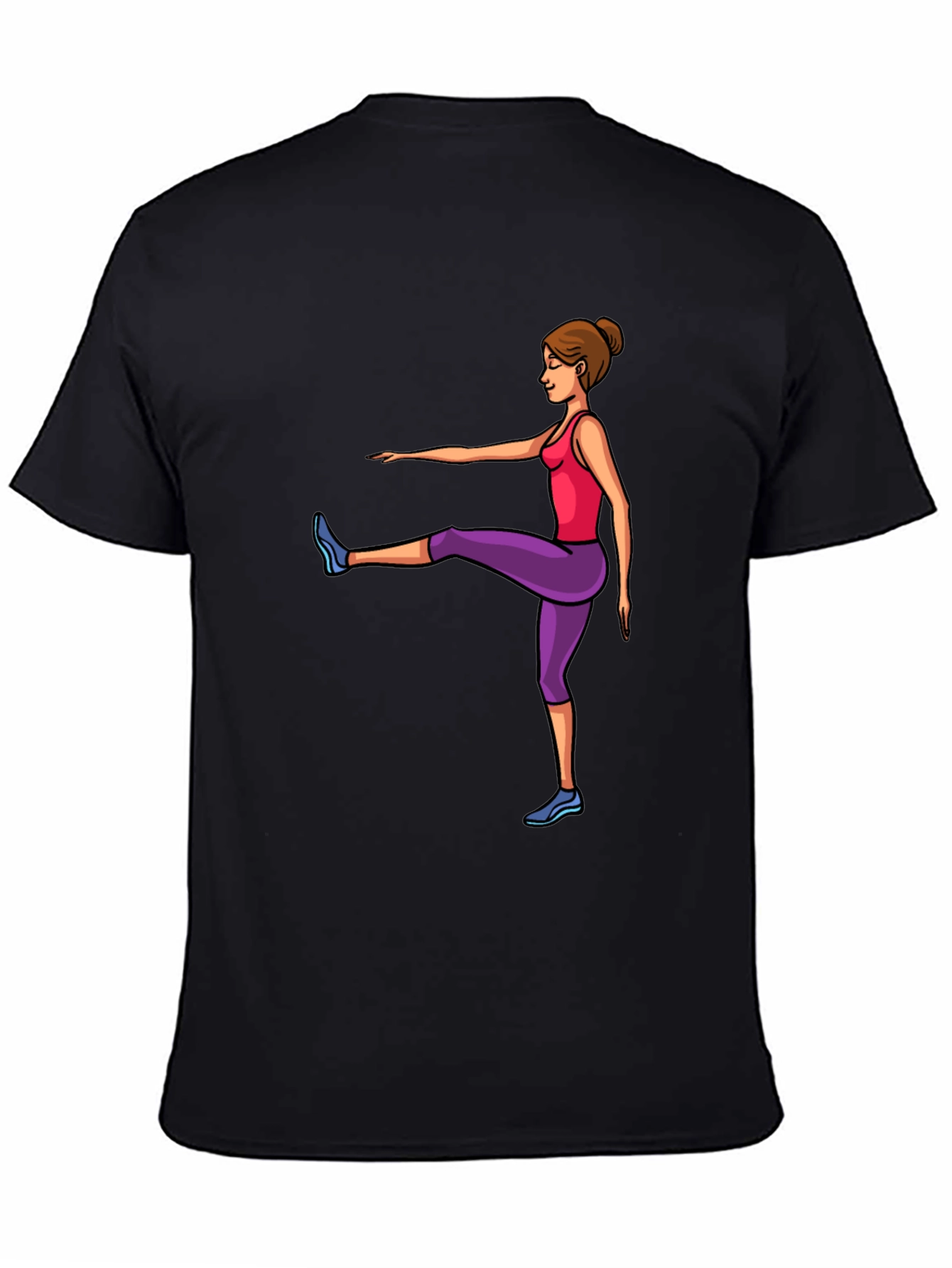 Fitness Fun Graphic Tee - Active Lifestyle Shirt