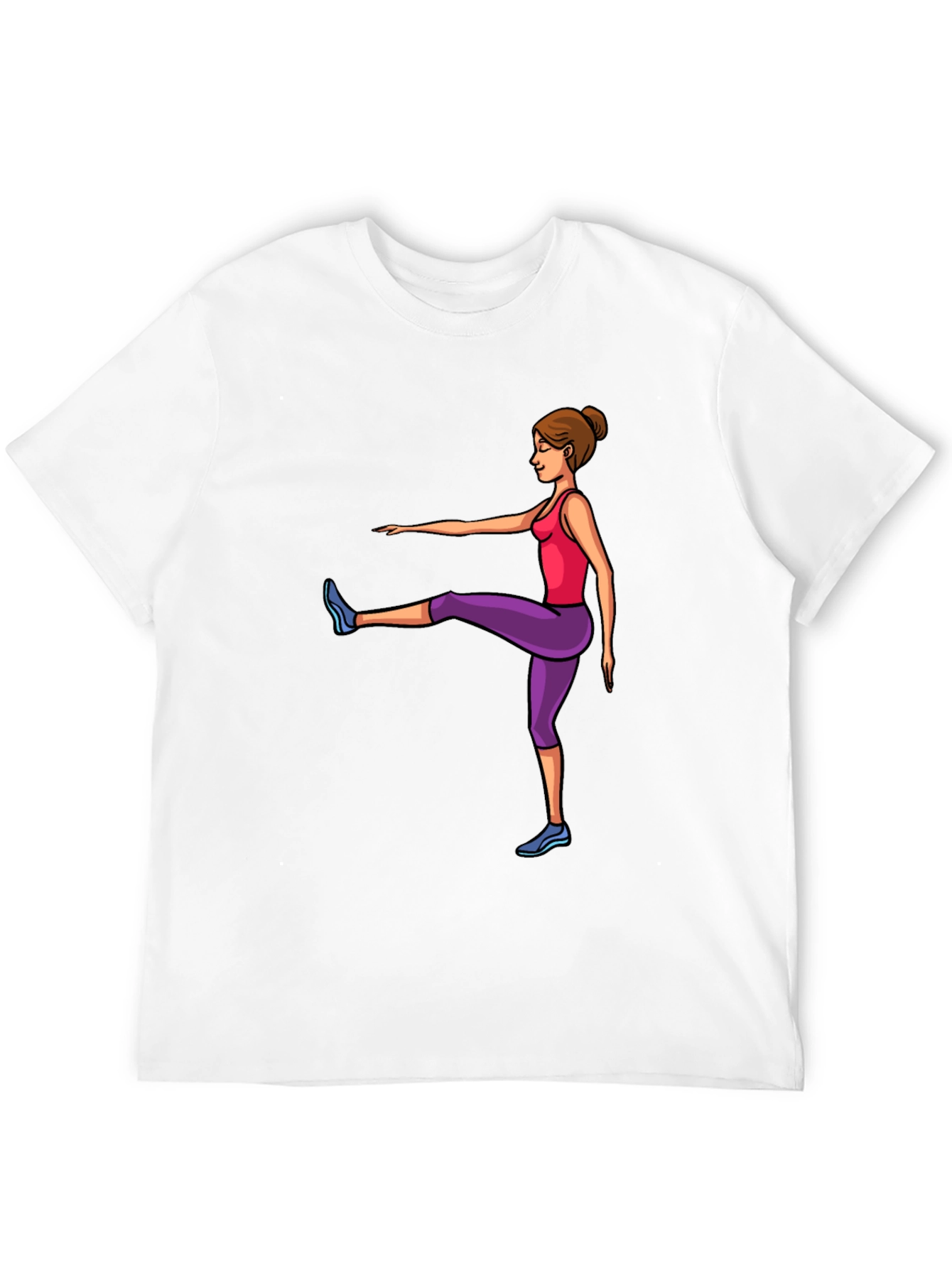 Fitness Fun Graphic Tee - Active Lifestyle Shirt