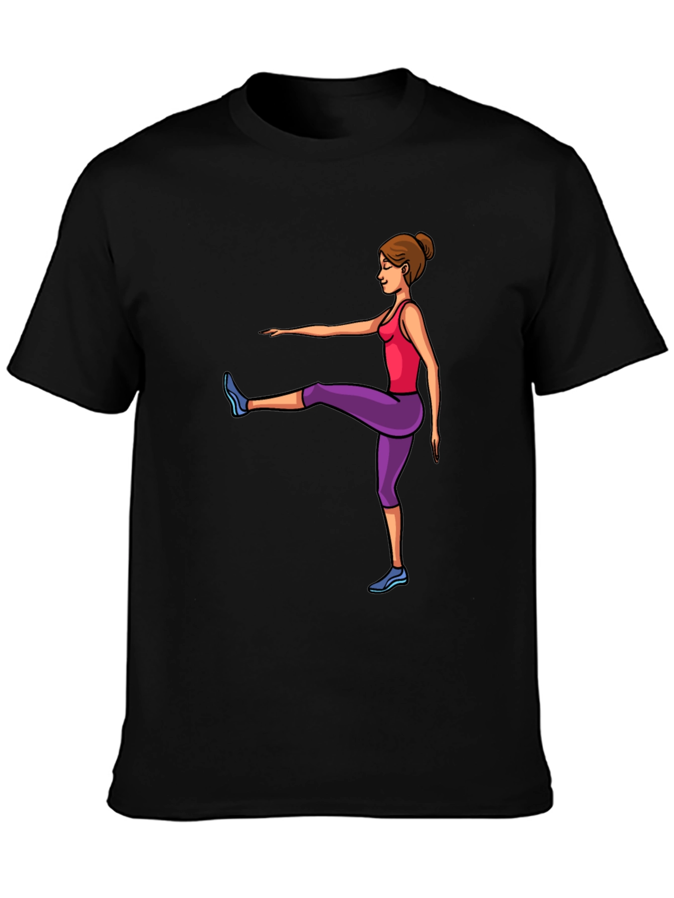 Fitness Fun Graphic Tee - Active Lifestyle Shirt