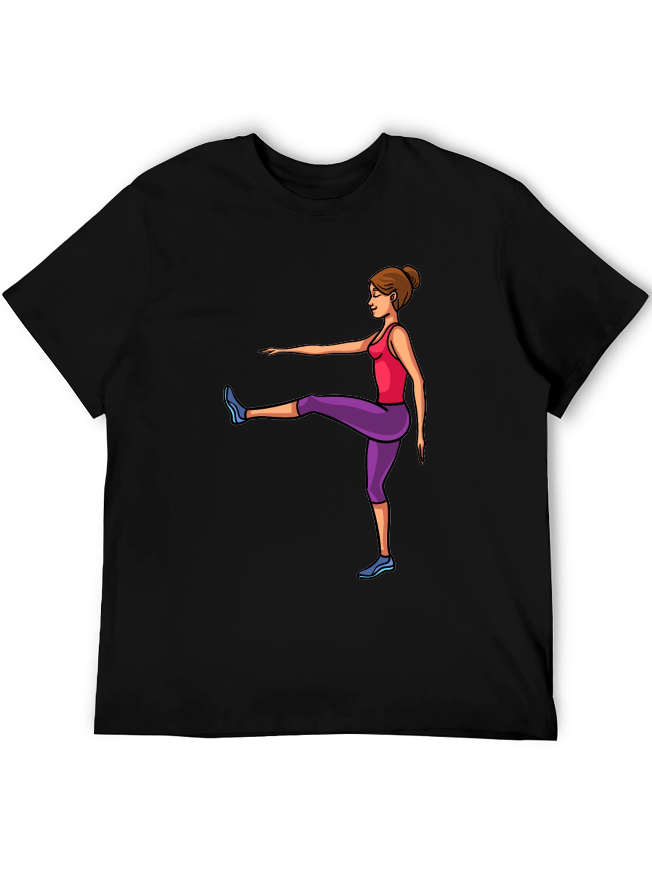 Fitness Fun Graphic Tee - Active Lifestyle Shirt