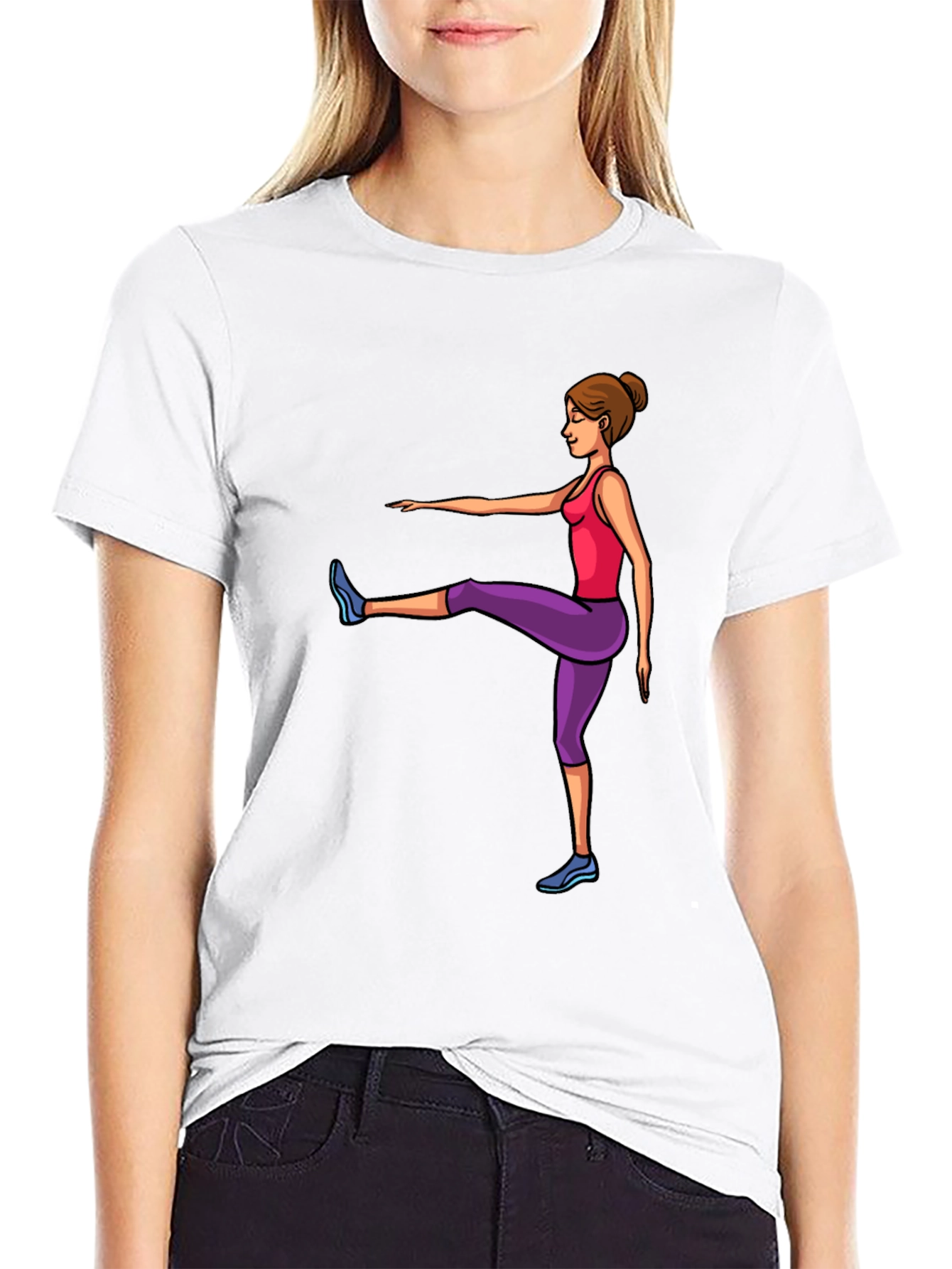 Fitness Fun Graphic Tee - Active Lifestyle Shirt