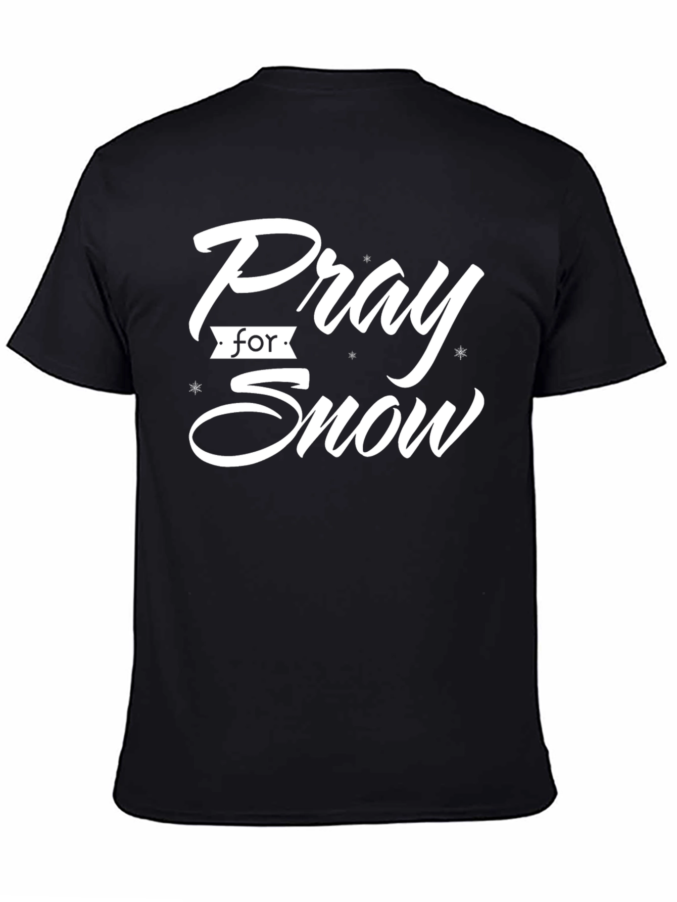Pray for Snow Graphic T-Shirt