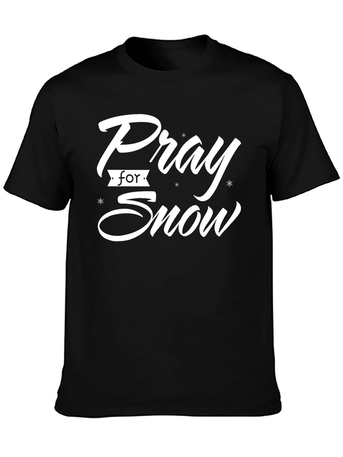 Pray for Snow Graphic T-Shirt