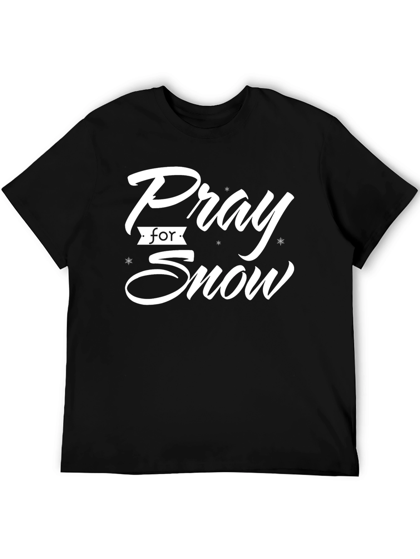 Pray for Snow Graphic T-Shirt