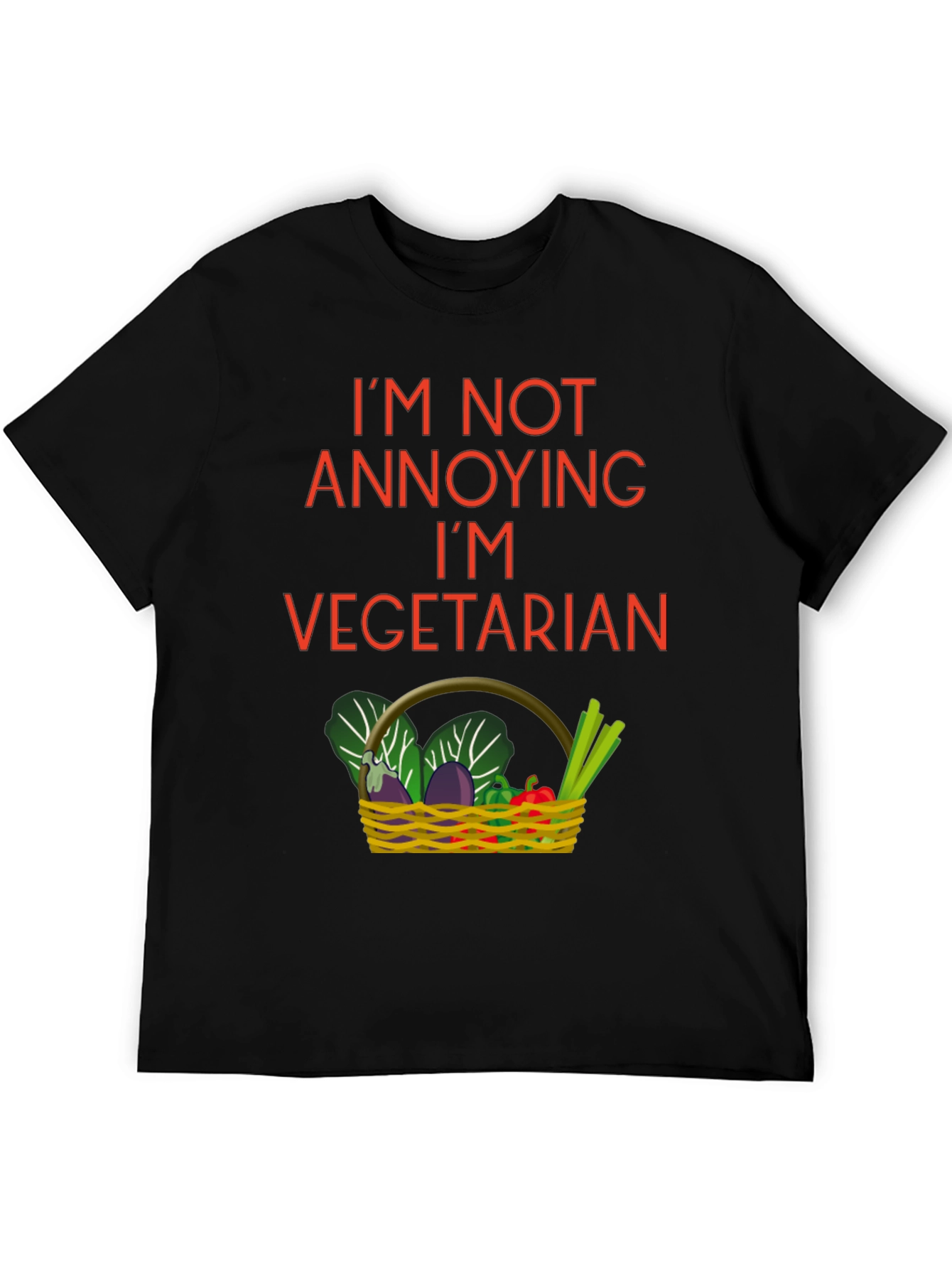 Vegetarian T-Shirt - Funny Graphic Tee