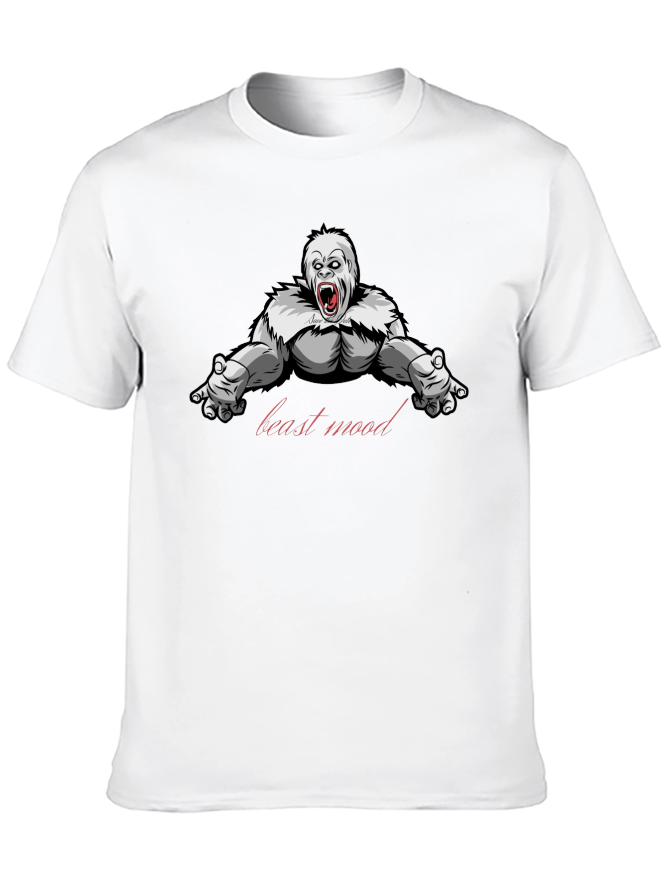 Beast Mode Gorilla Graphic T-Shirt