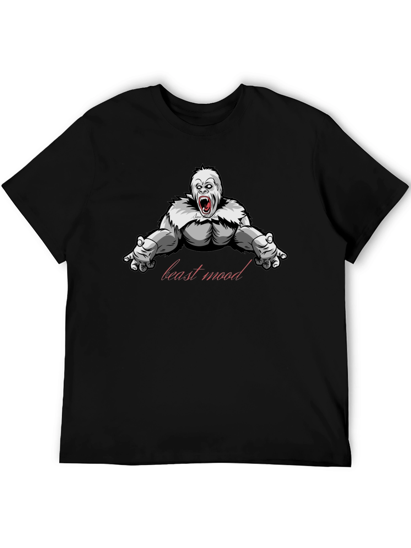 Beast Mode Gorilla Graphic T-Shirt